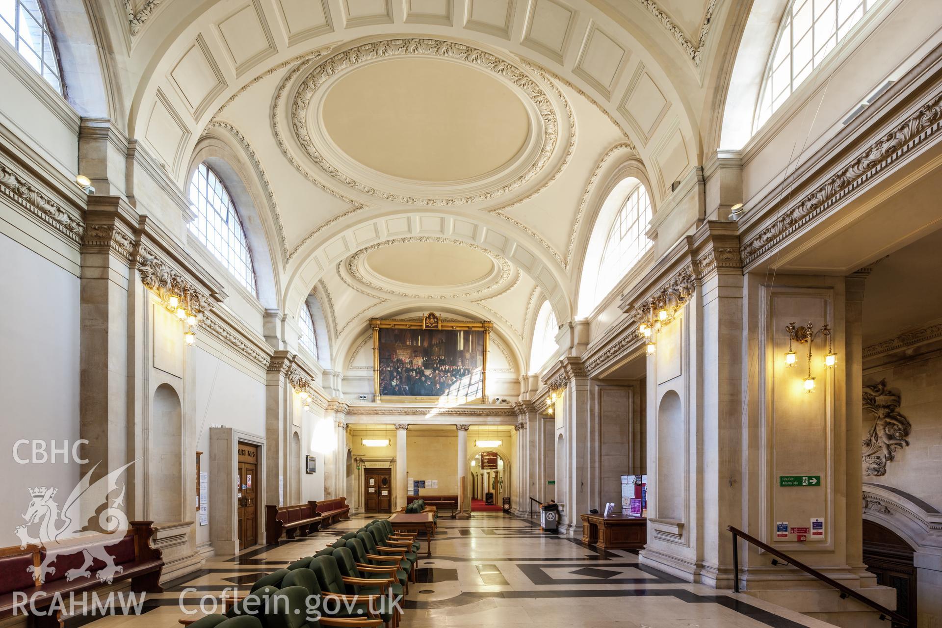 Interior, Courts Hall