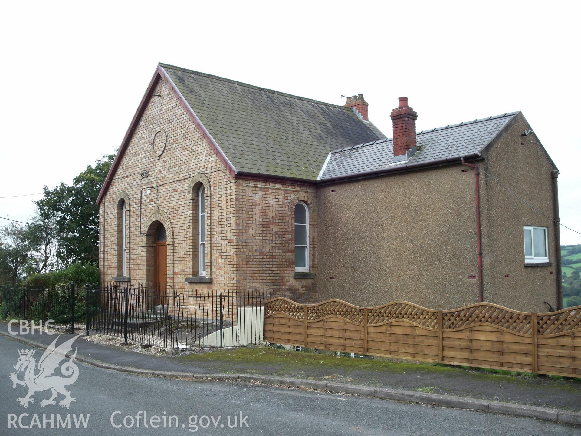 Horeb Sunday School viewed from the north-east