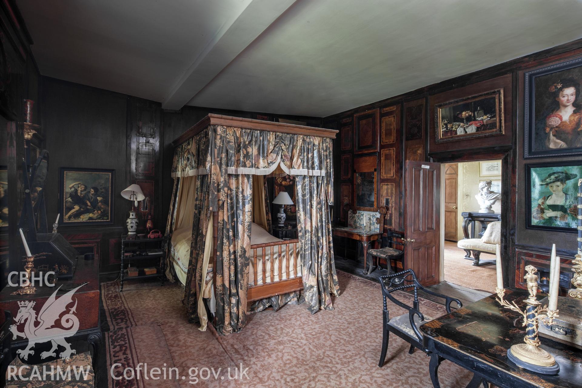 Second floor, Panelled bedroom