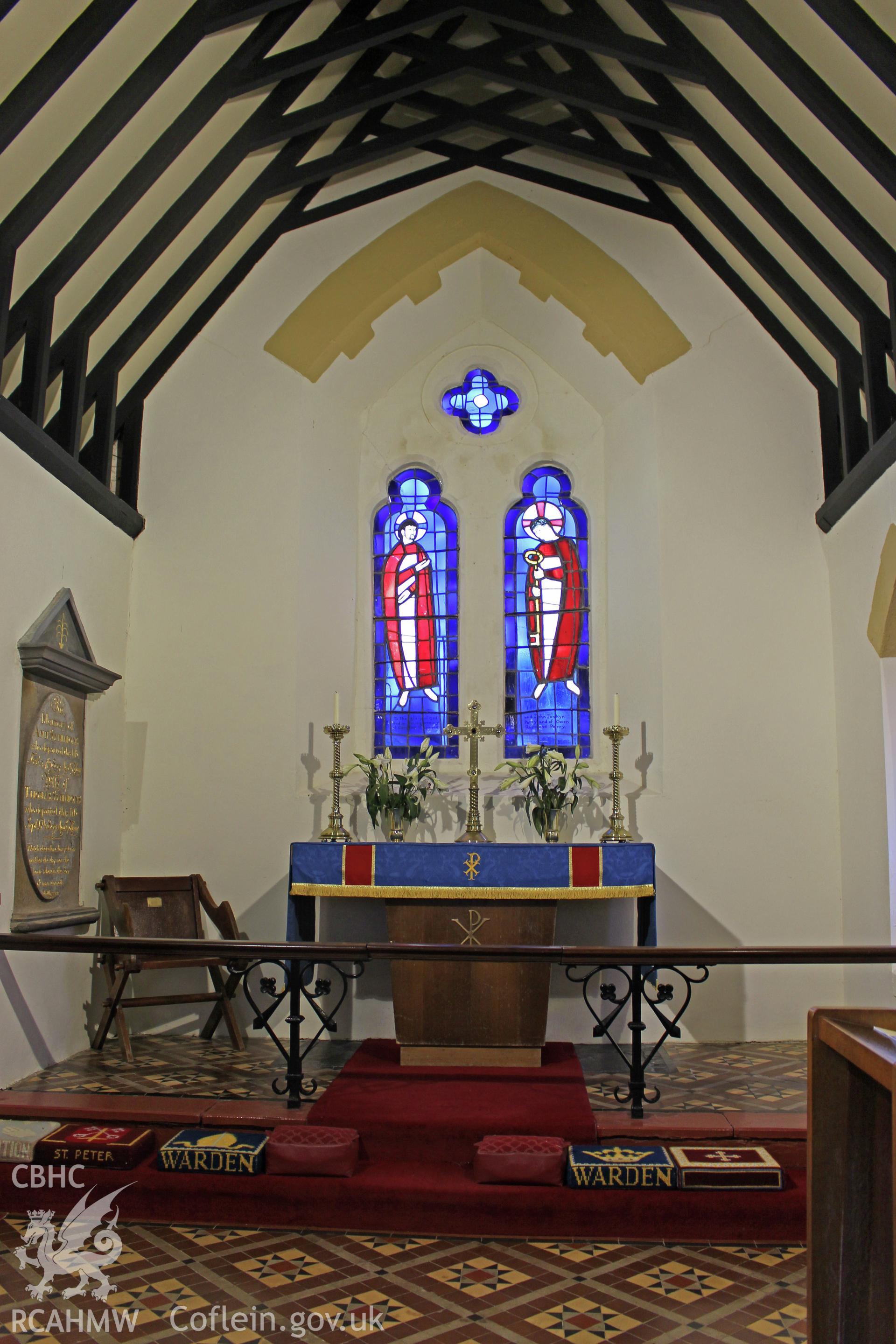 East end of chancel and altar