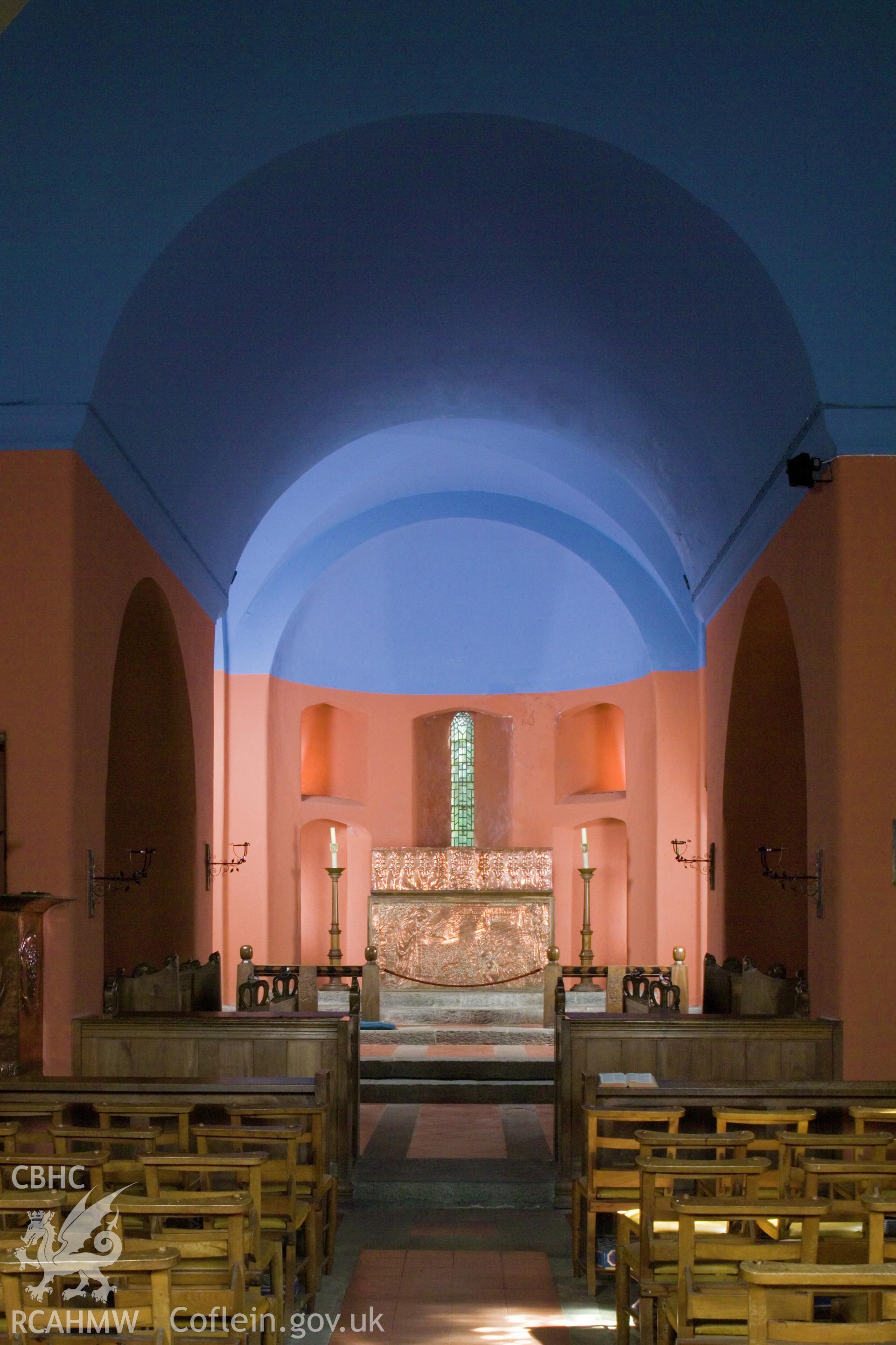 Interior, chancel