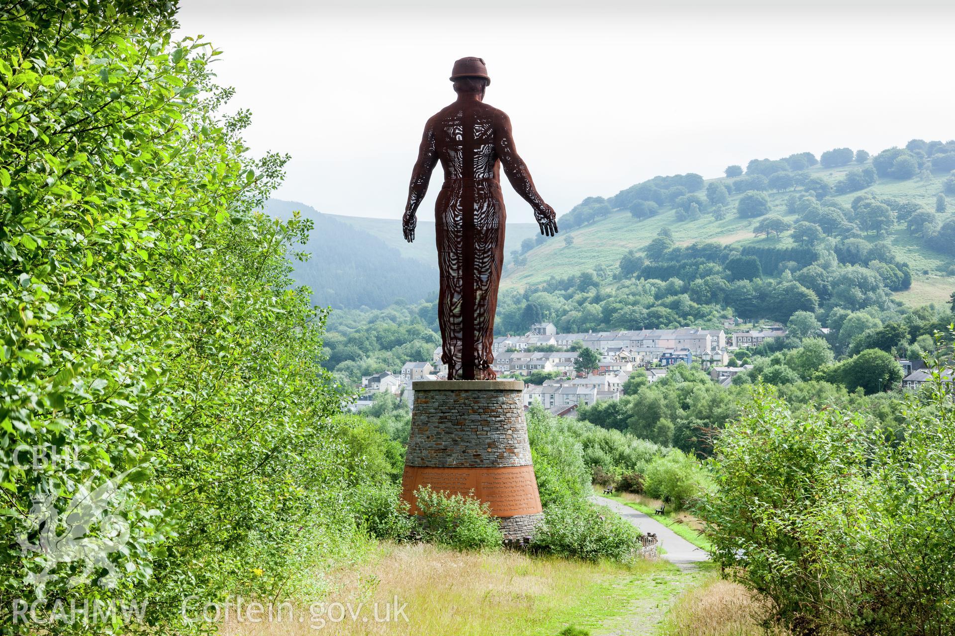 View towards Six Bells from the southwest