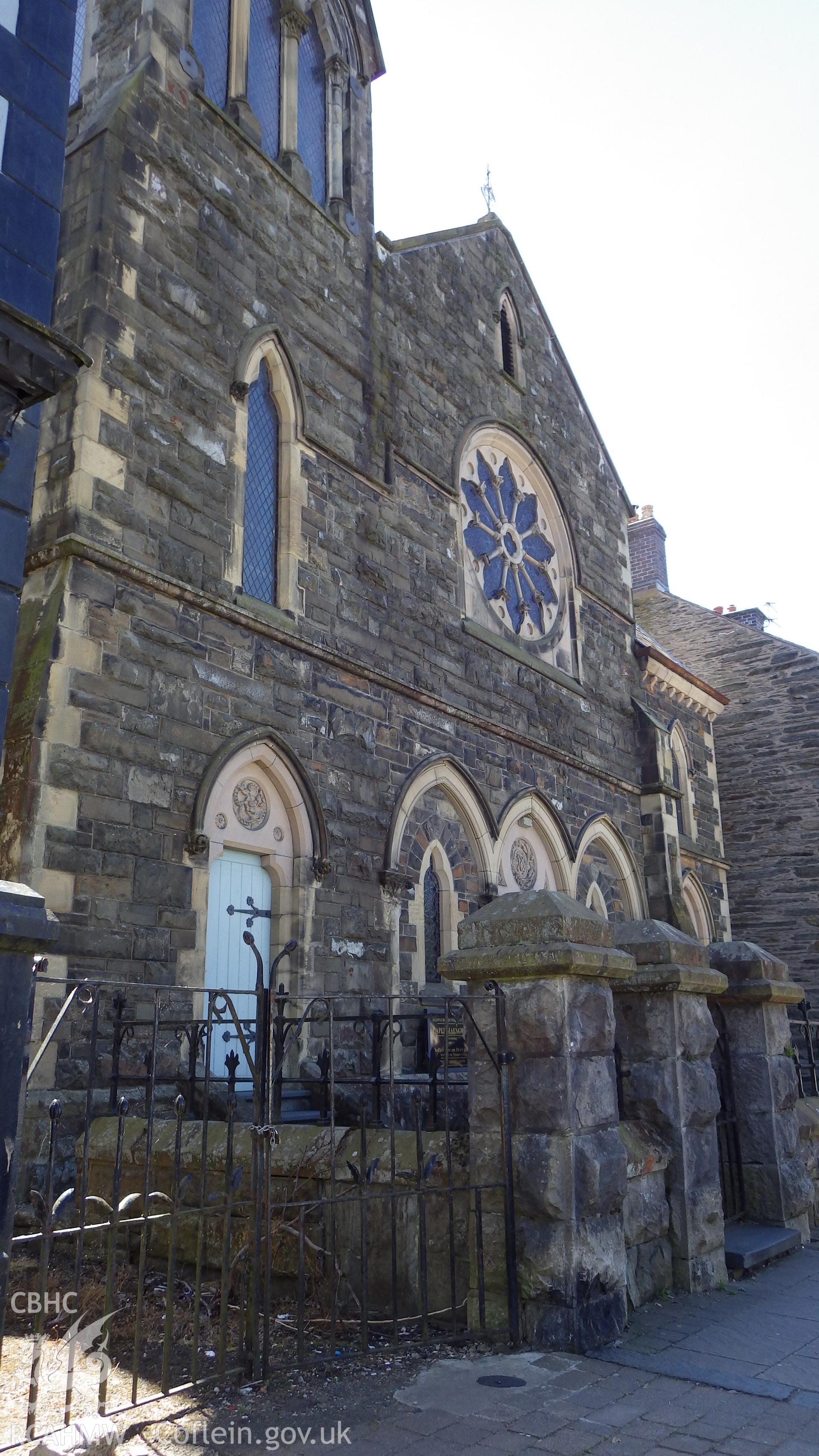 Exterior views of Maengwyn Chapel, Machynlleth