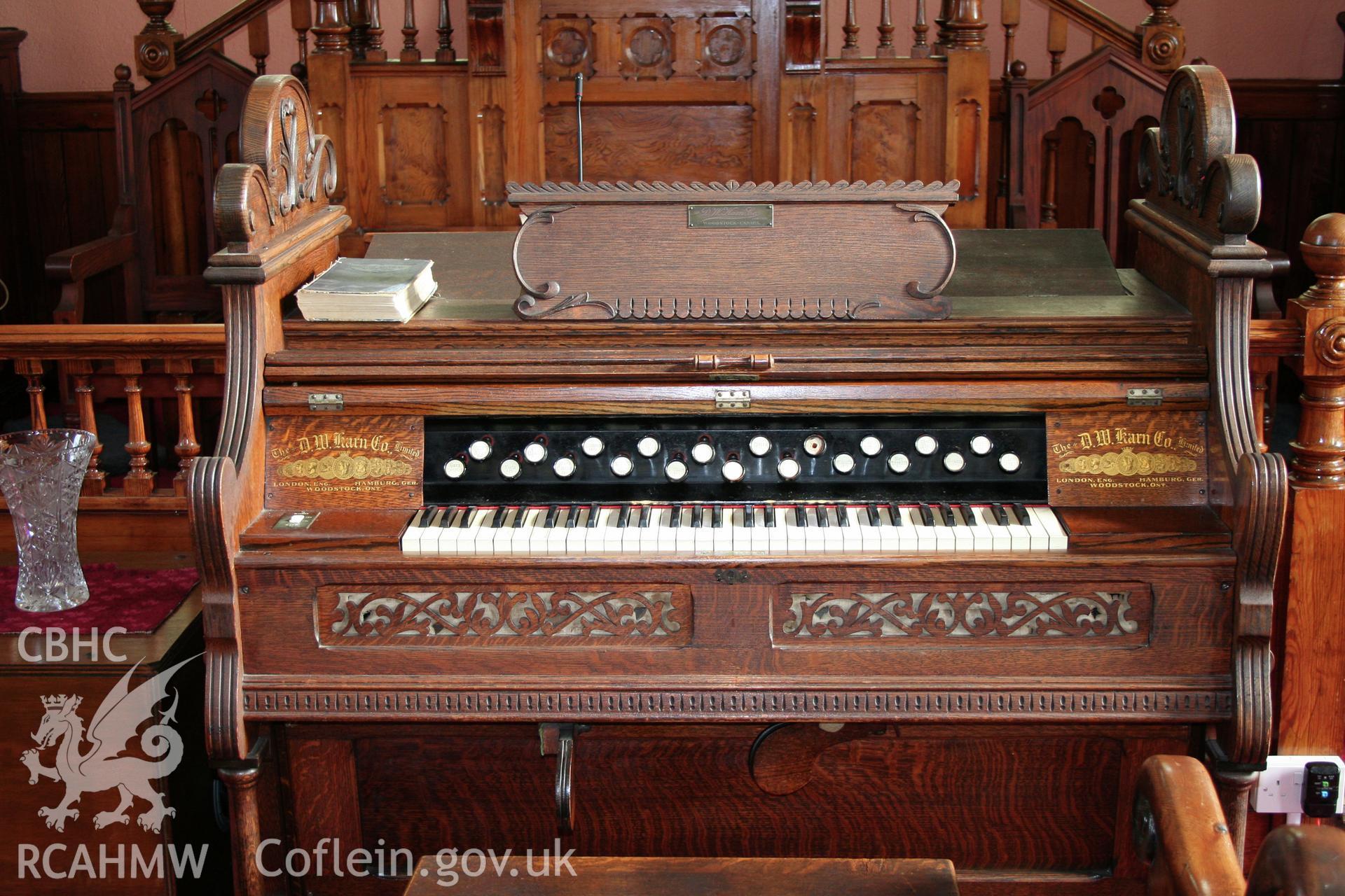 Detail of harmonium