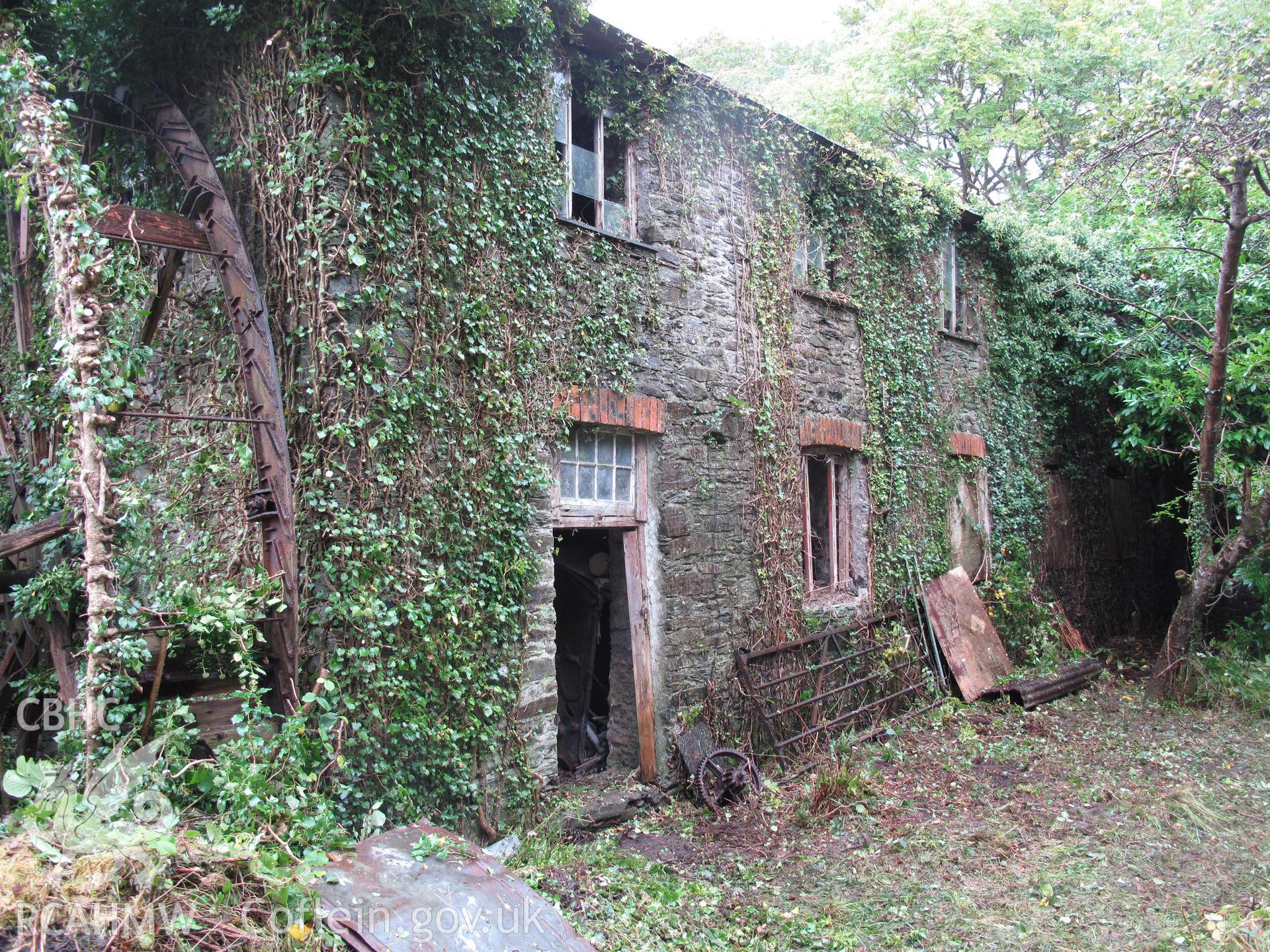 Ceulan Woollen Mill, Talybont, from the south.
