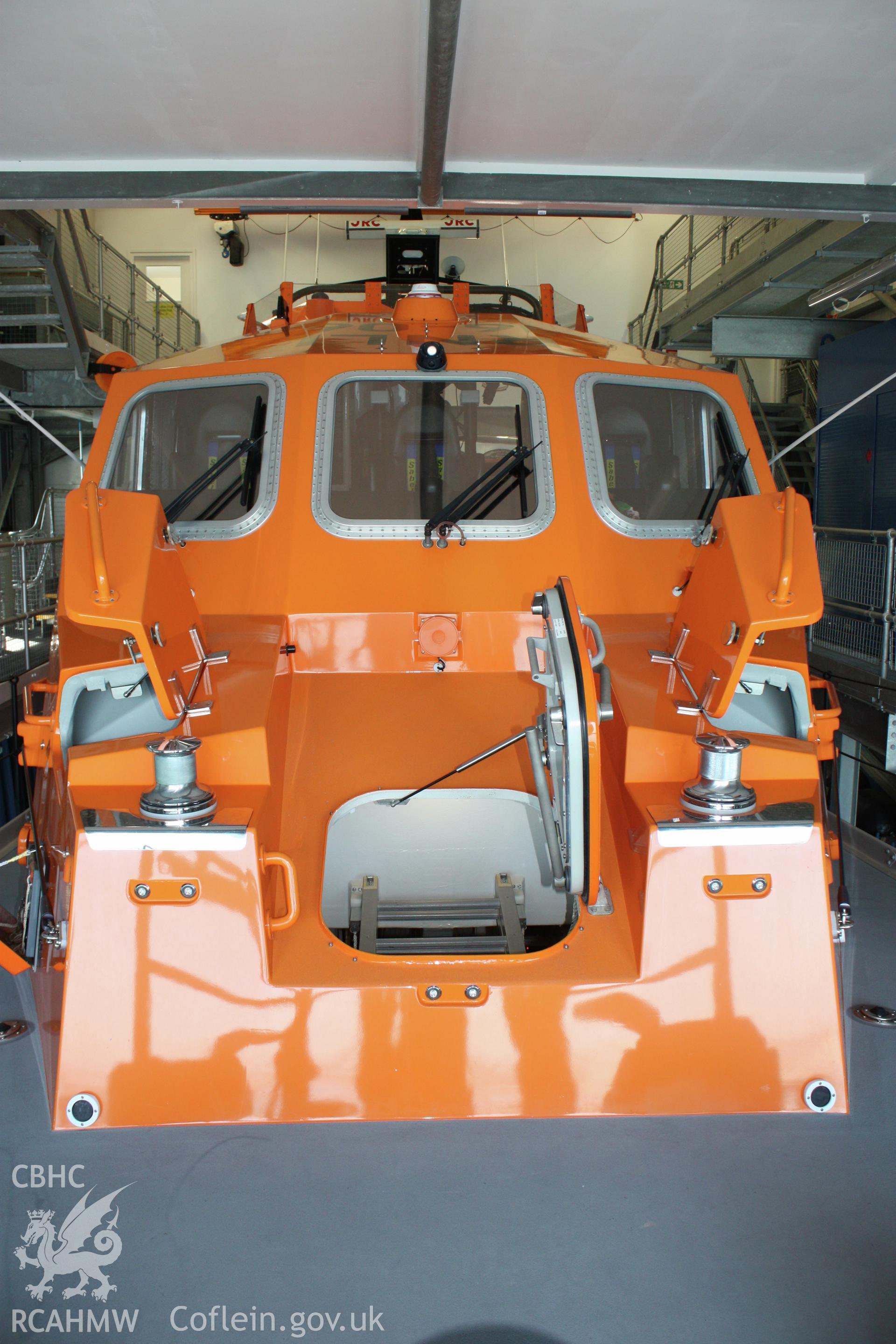 Tamar Lifeboat - cabin from deck