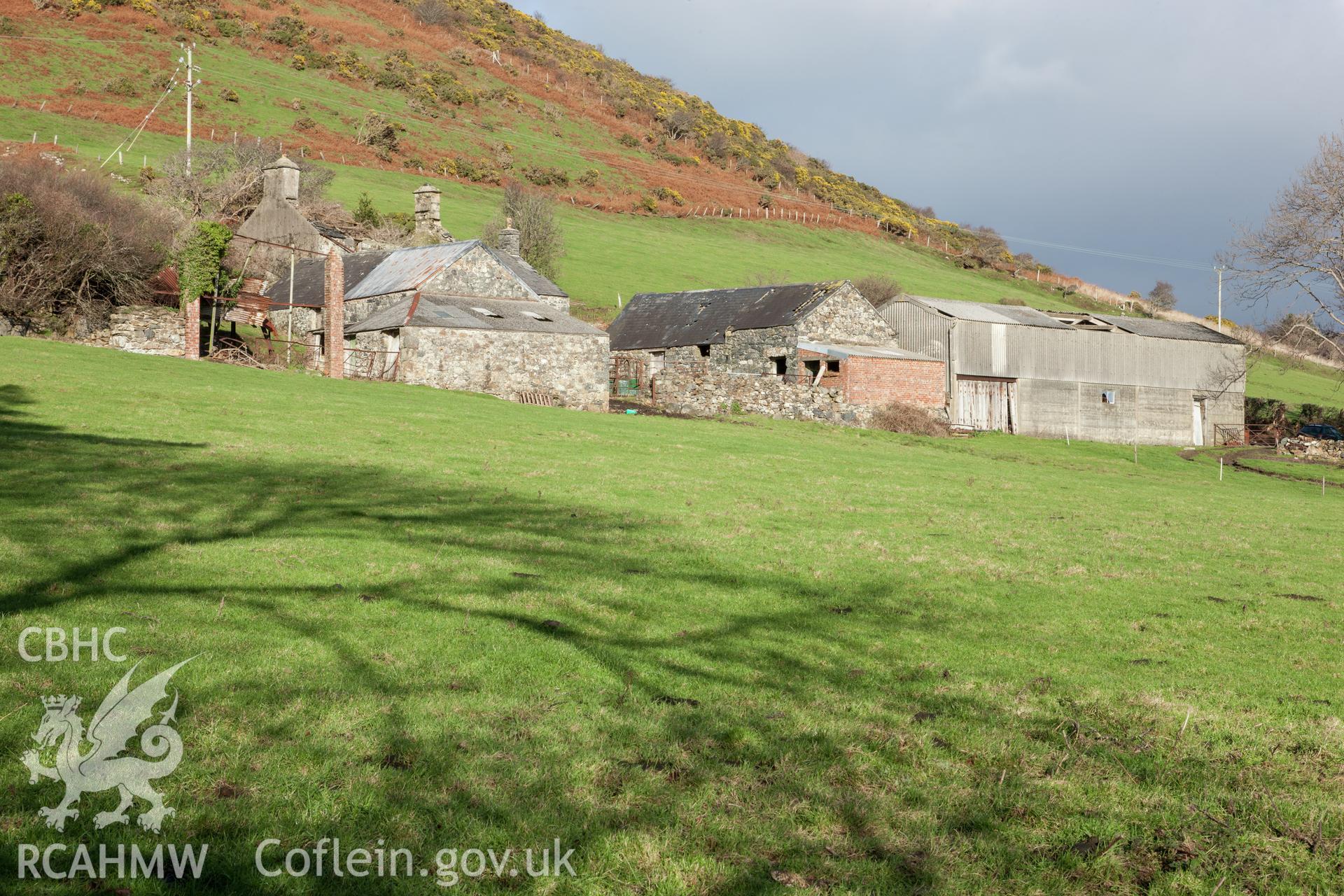View from the south southwest