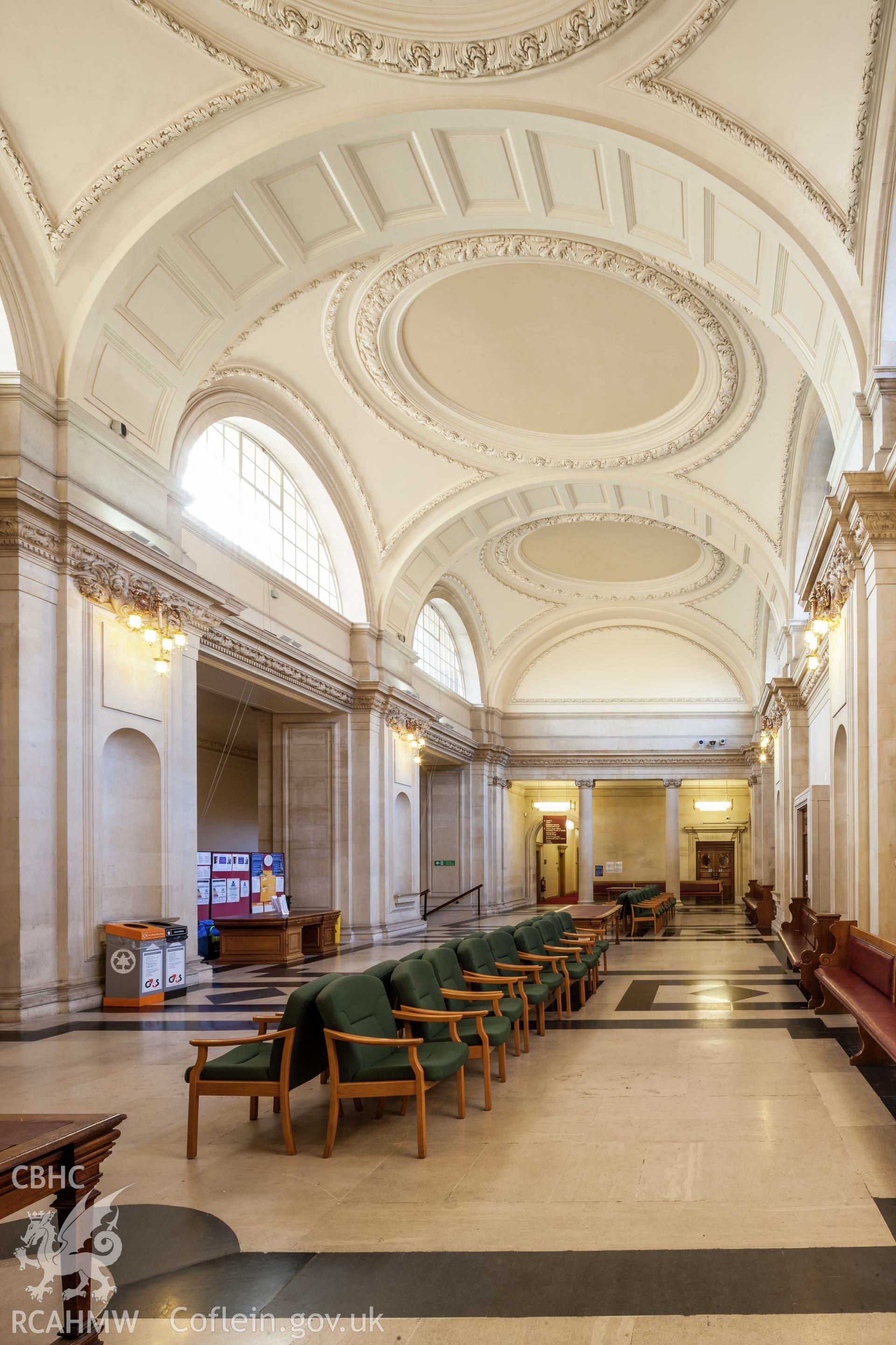 Interior, Courts Hall
