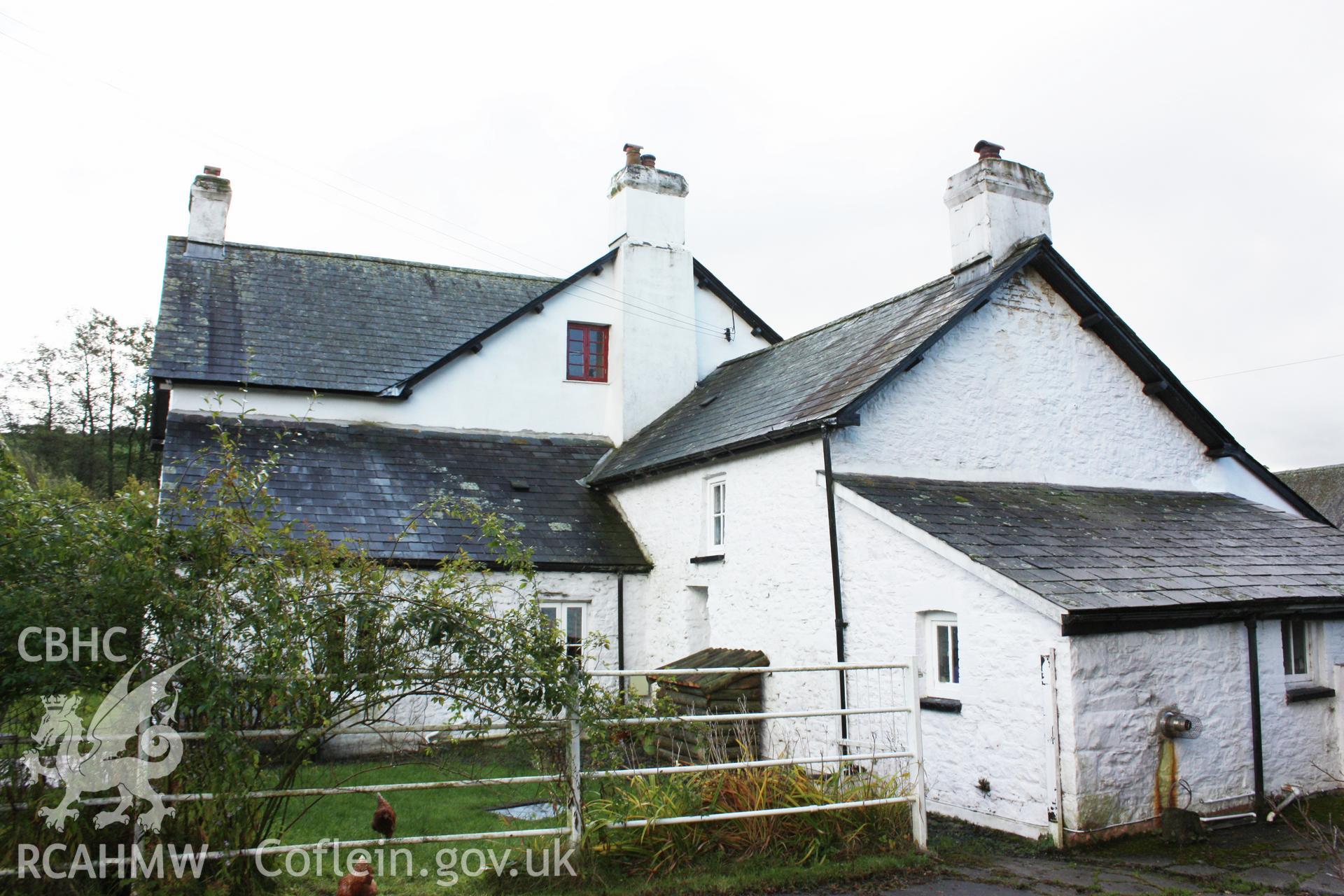View of farmhouse from the N-W.