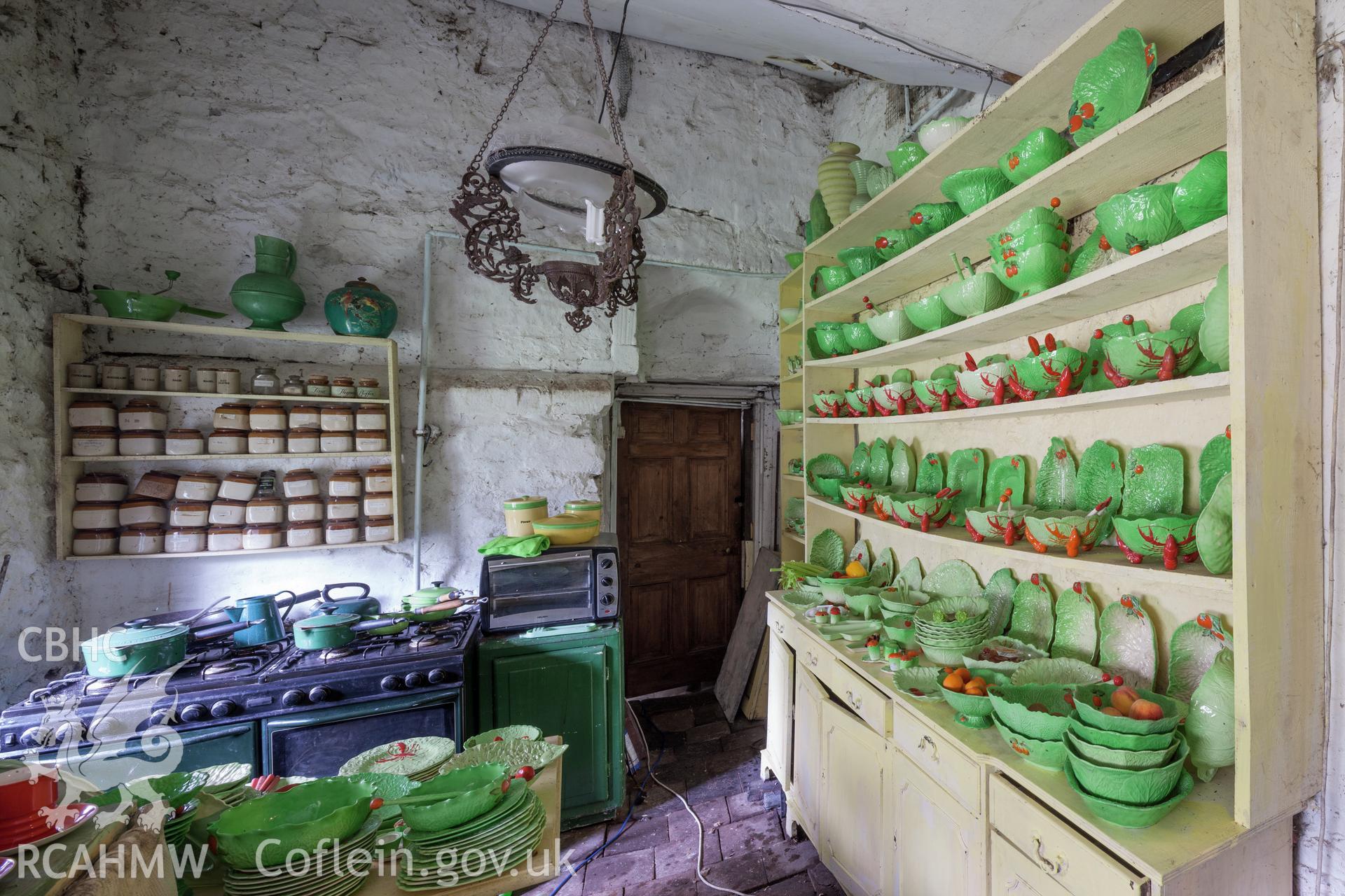 Interior, groundfloor scullery