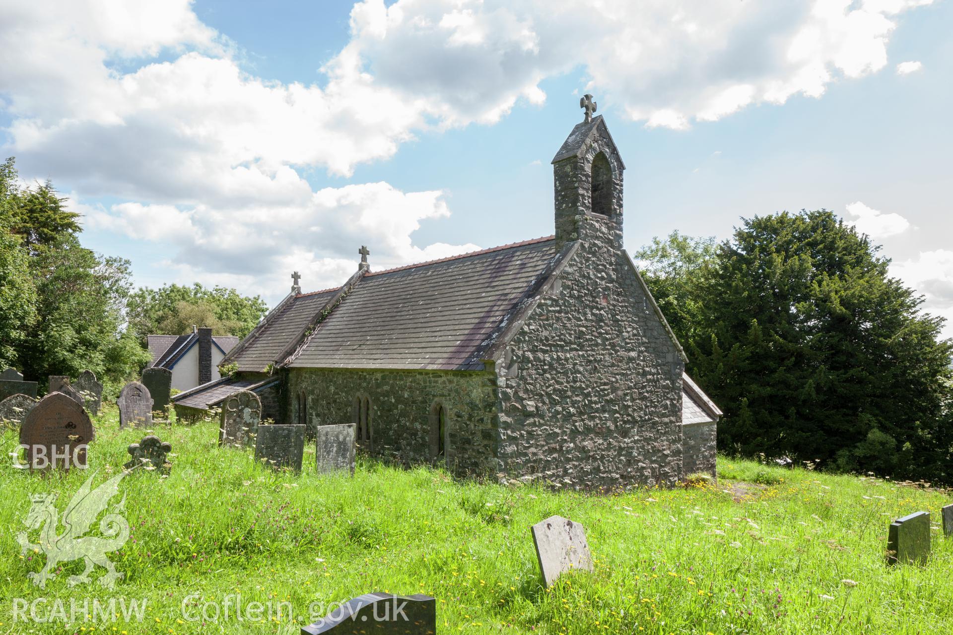 Exterior from the west