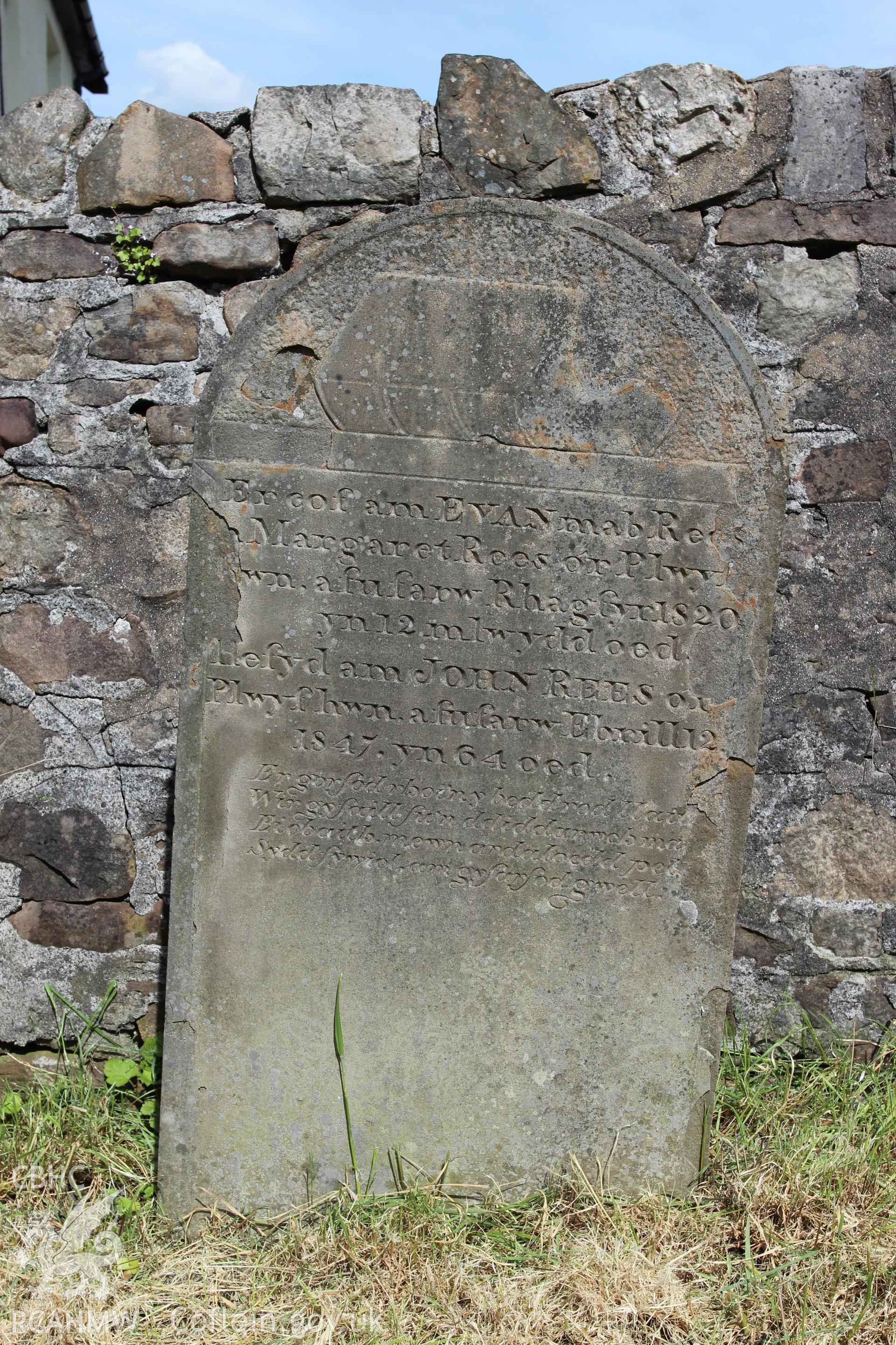 Detail of gravestone