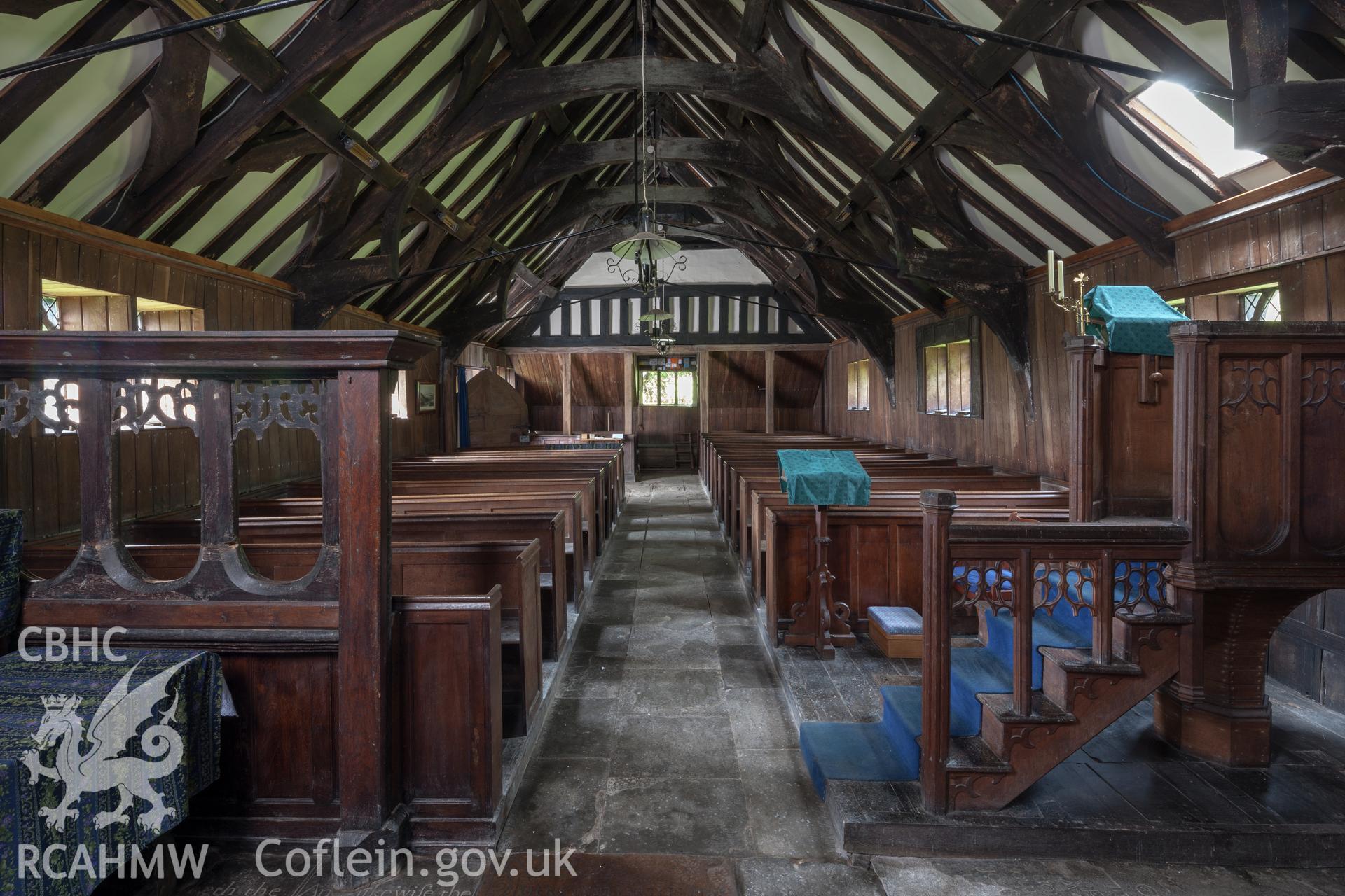 Interior from the east northeast