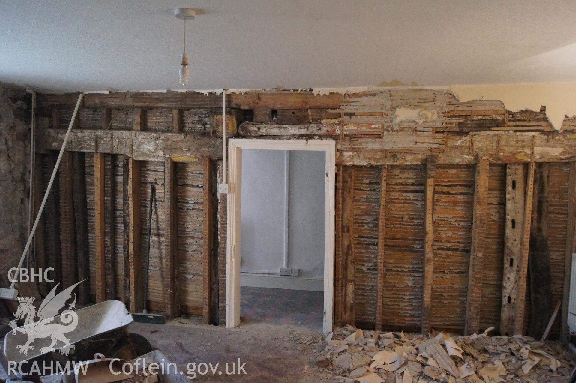 Original partition in front parlour.