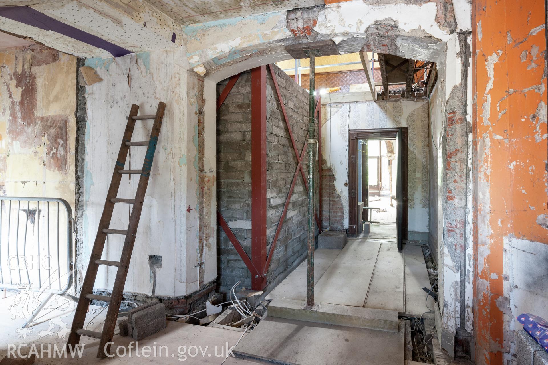 First floor, installation of disabled access lift