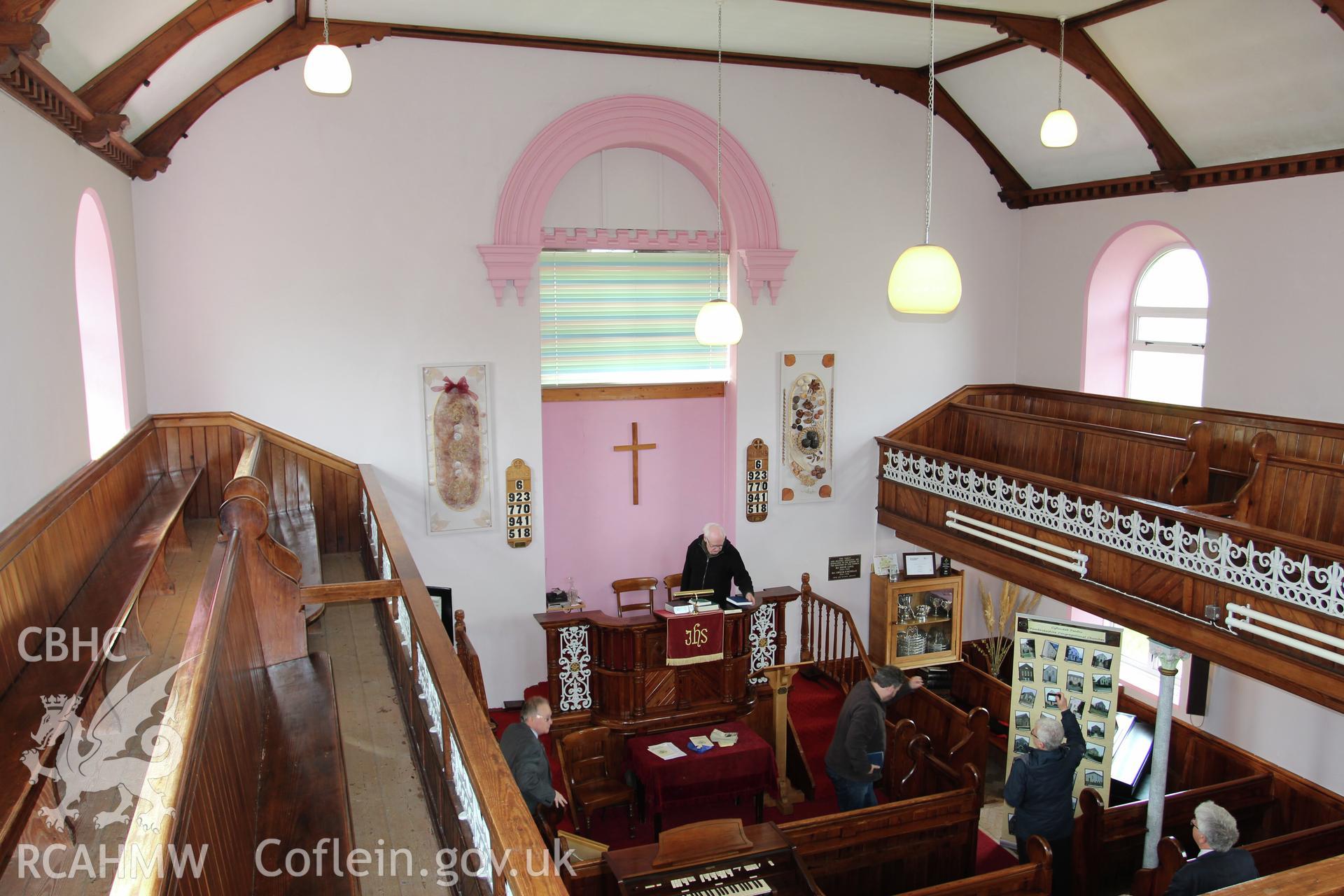 Interior looking north-west