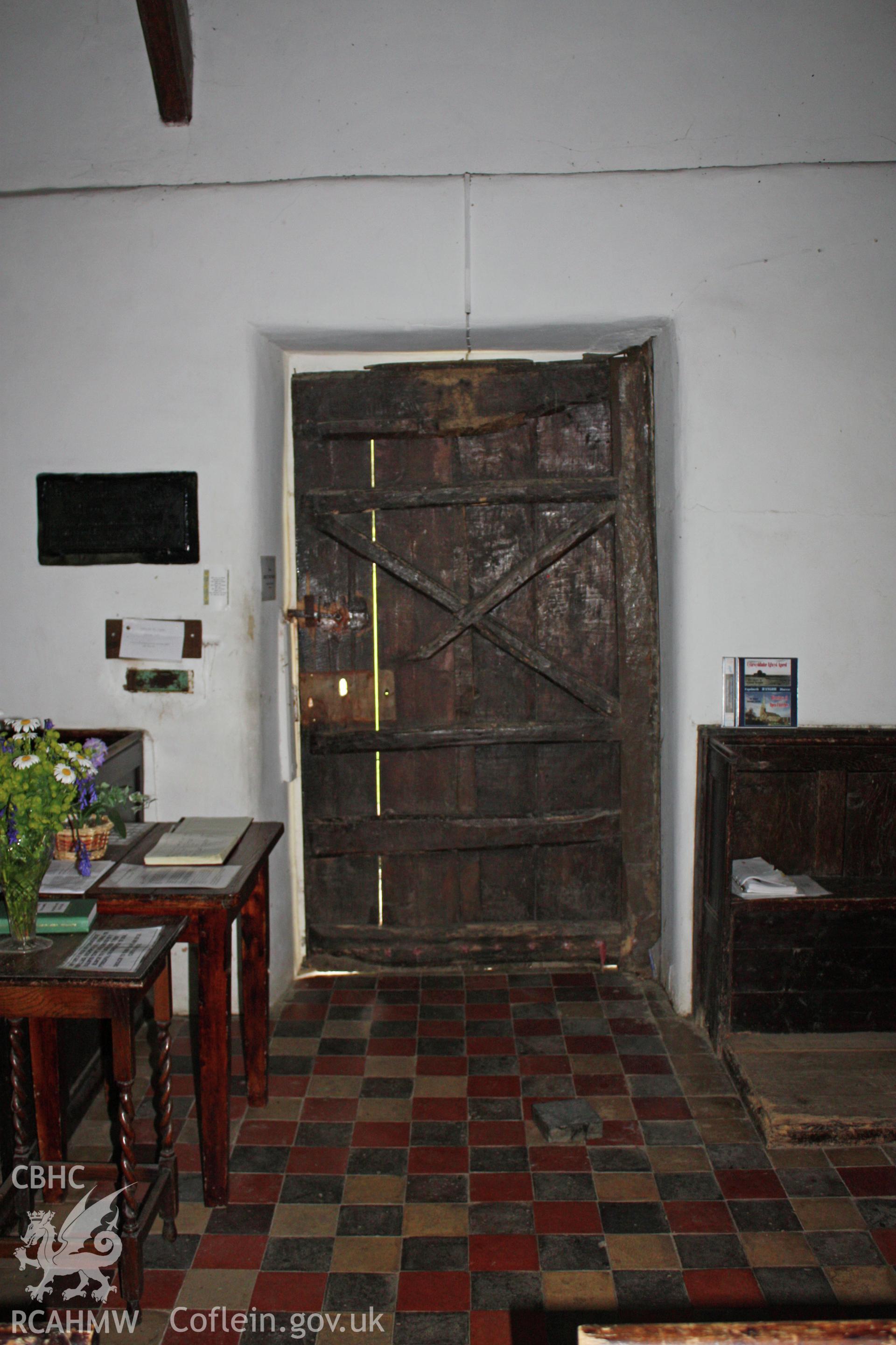 Detail of south door