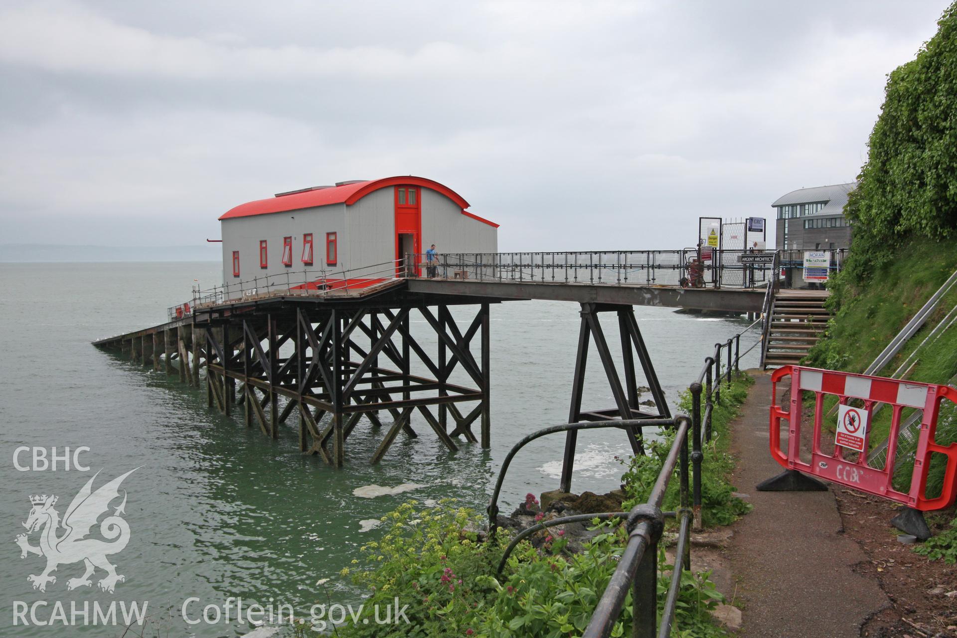 Castle Hill lifeboat station viewed from the west