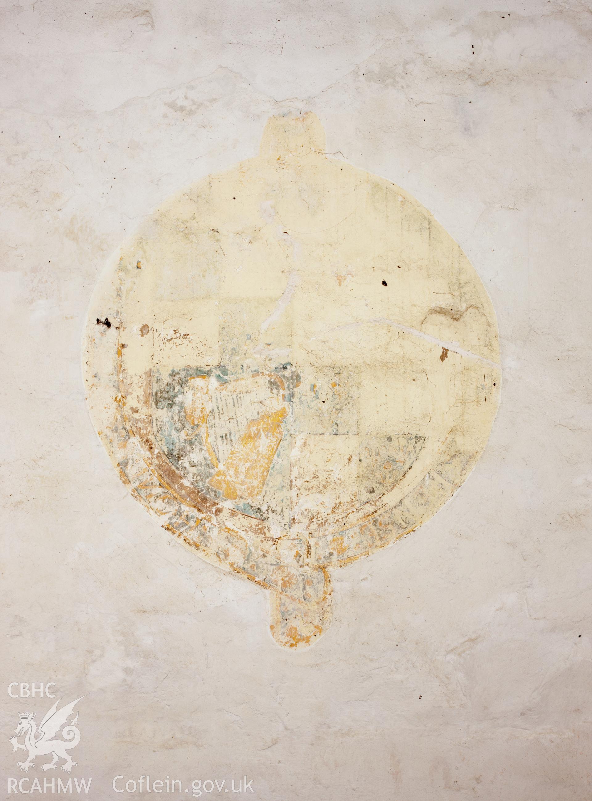 Wall painting on north wall