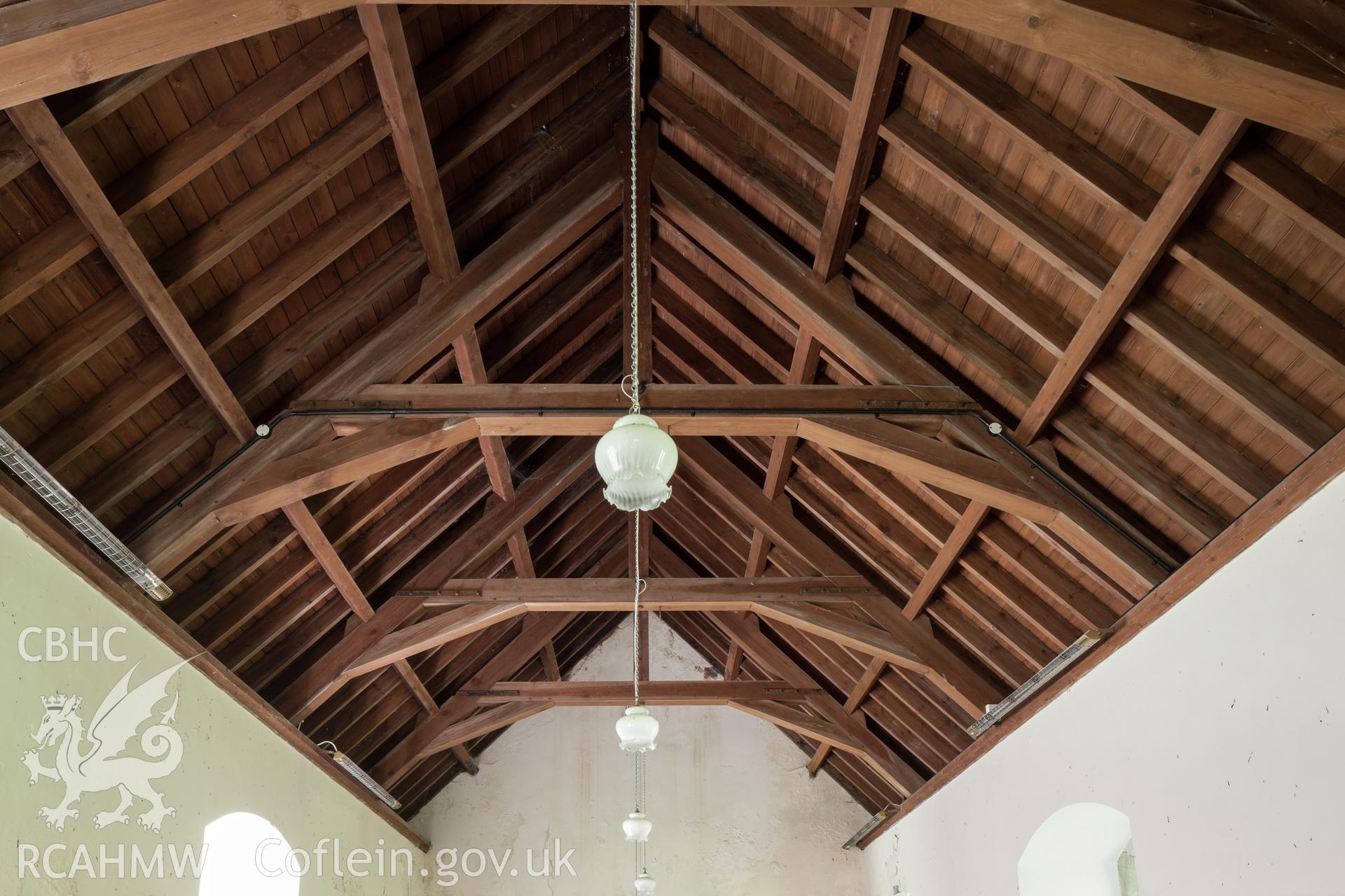 Interior, roof from the east northeast