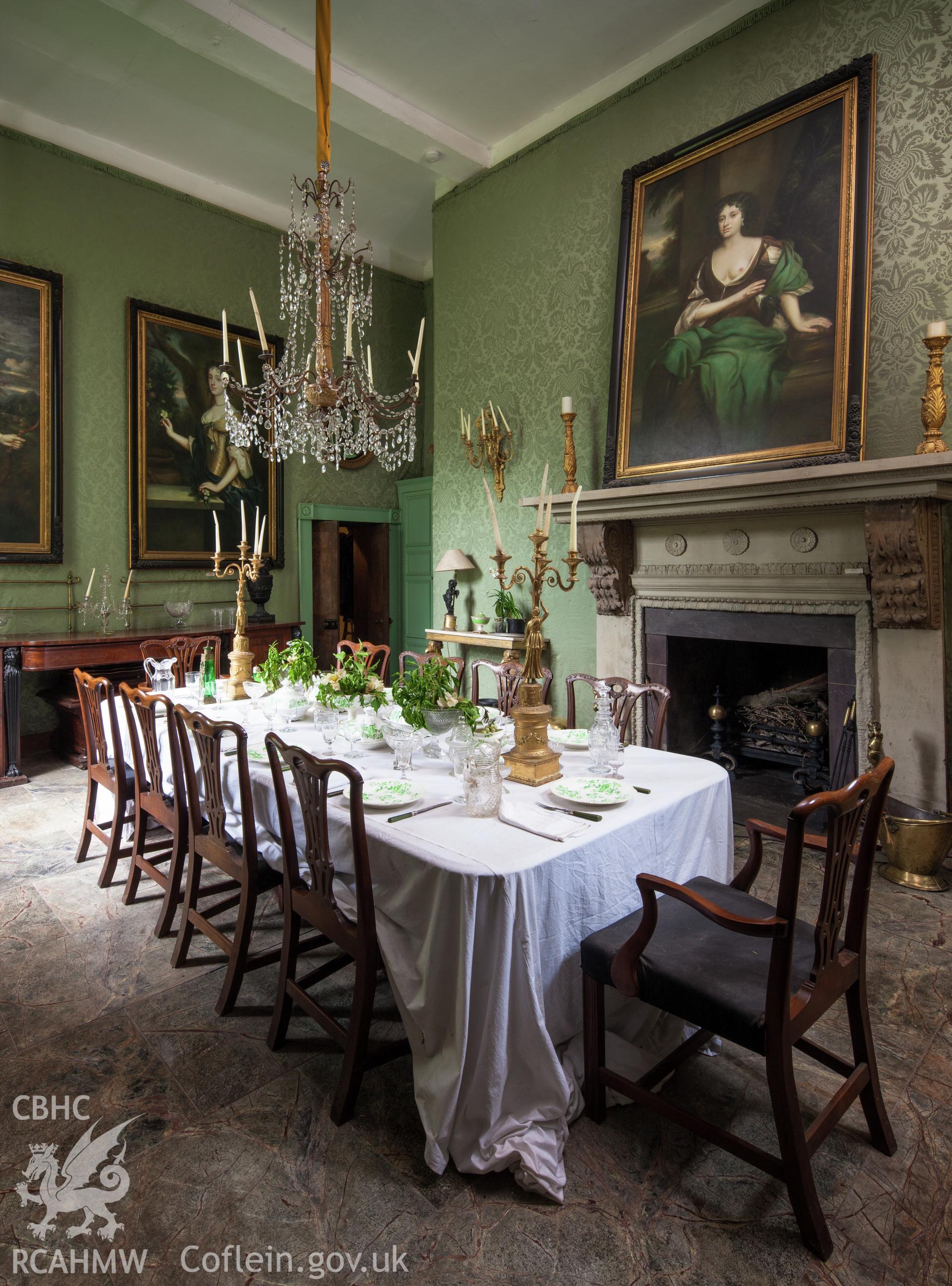 Interior, groundfloor, main diningroom