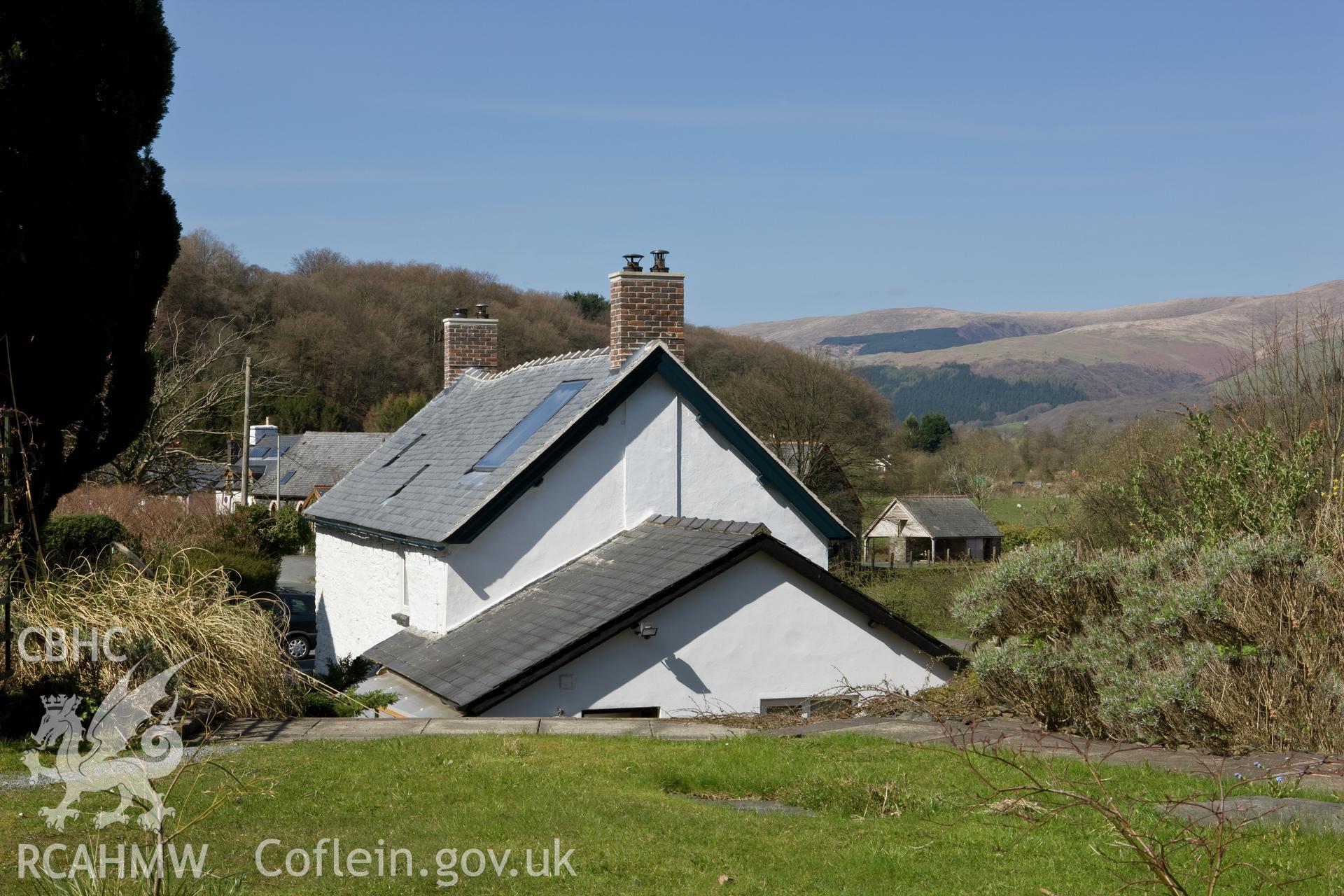 View of roof from the east