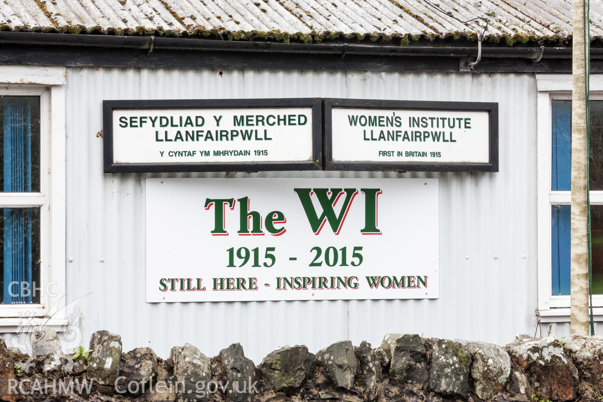 Institute sign