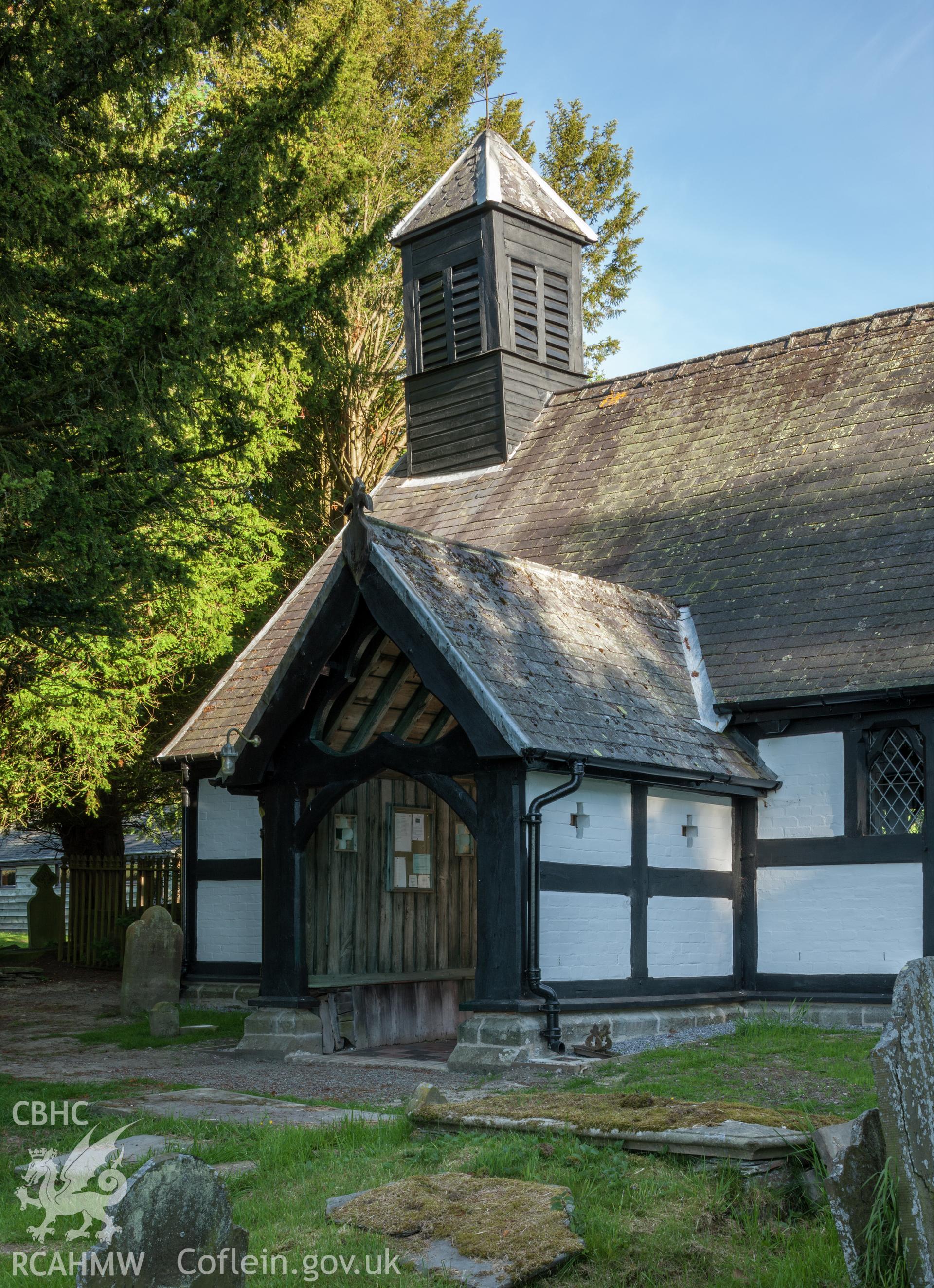 Porch from the southeast