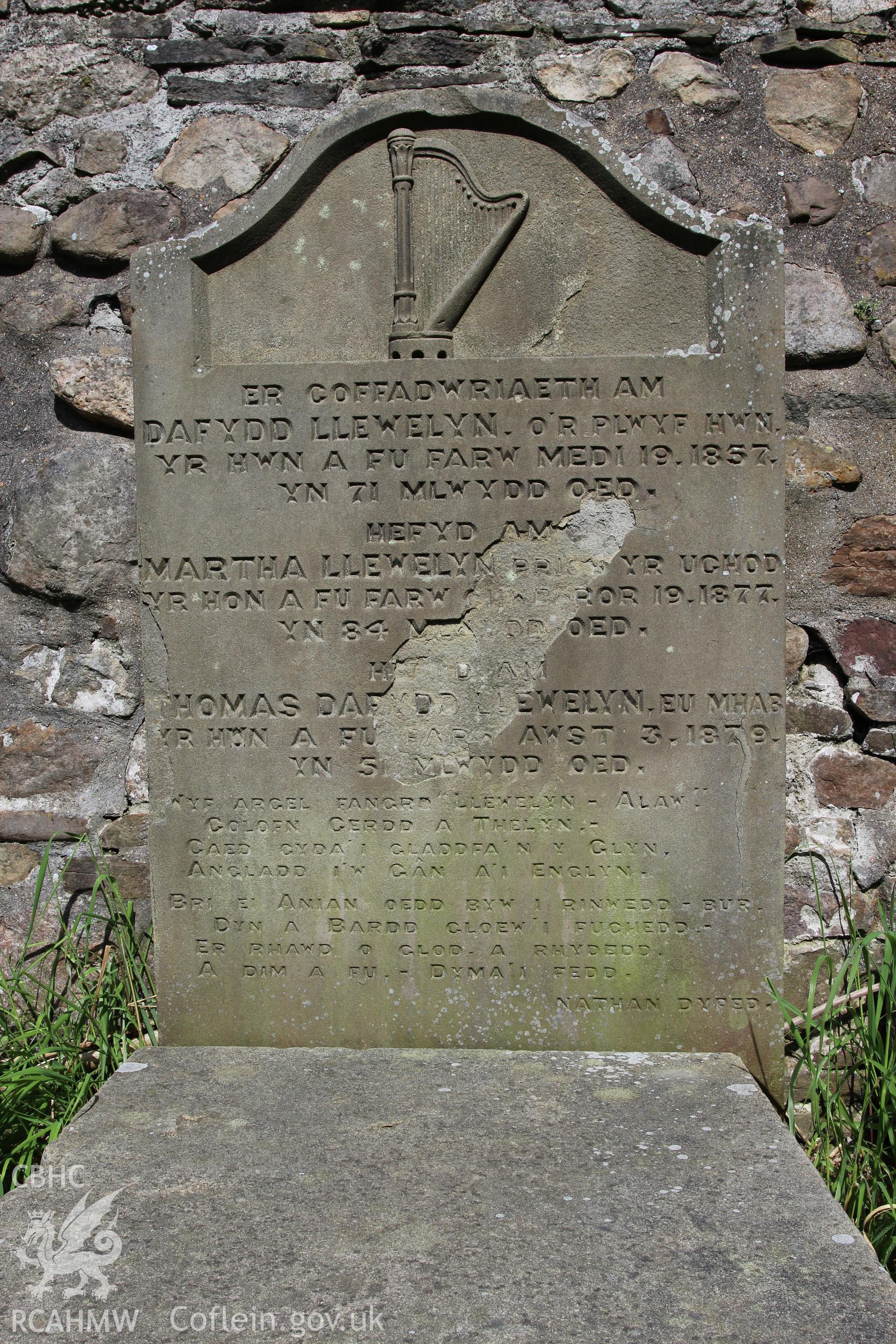 Detail of gravestone