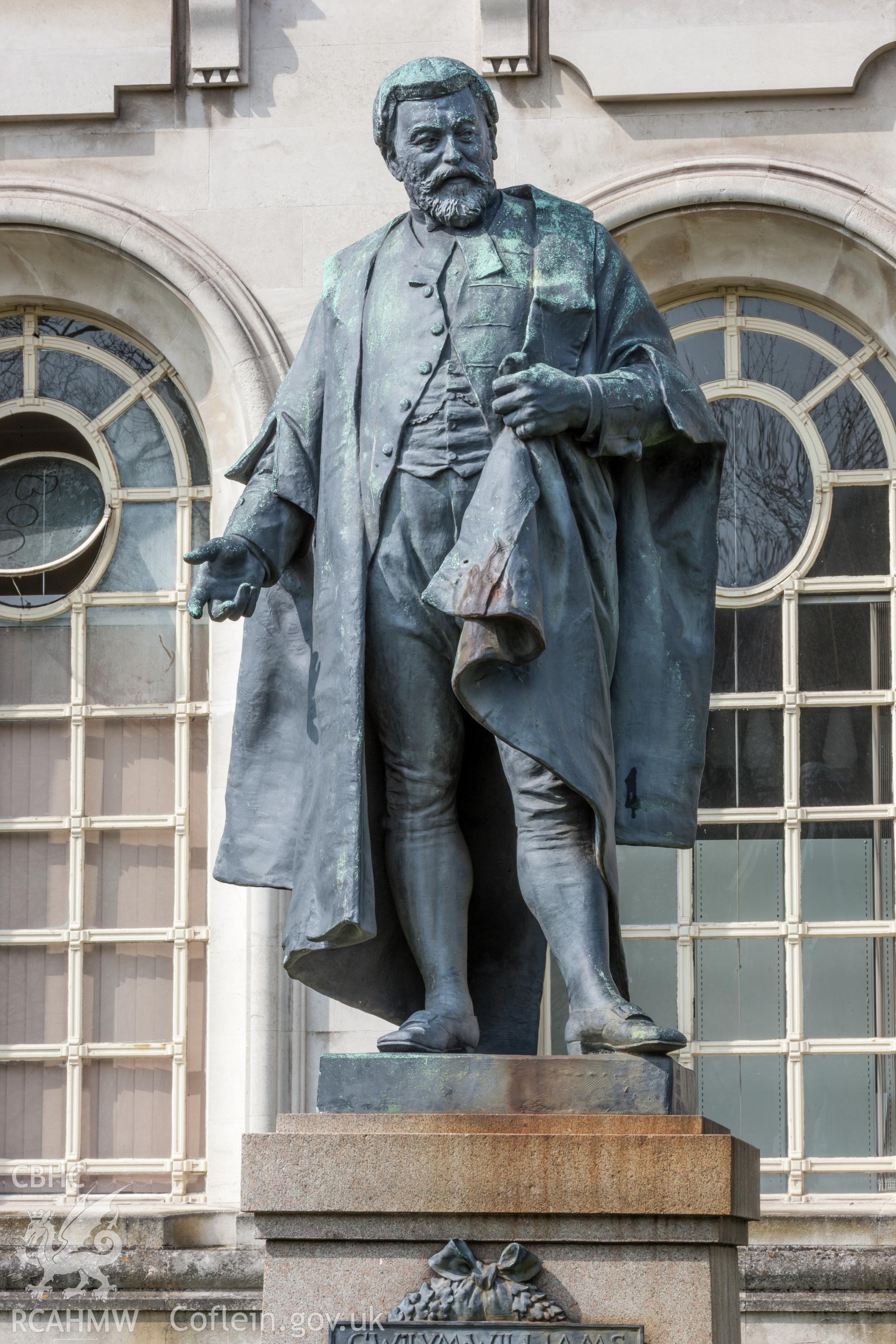 Statue from the southeast