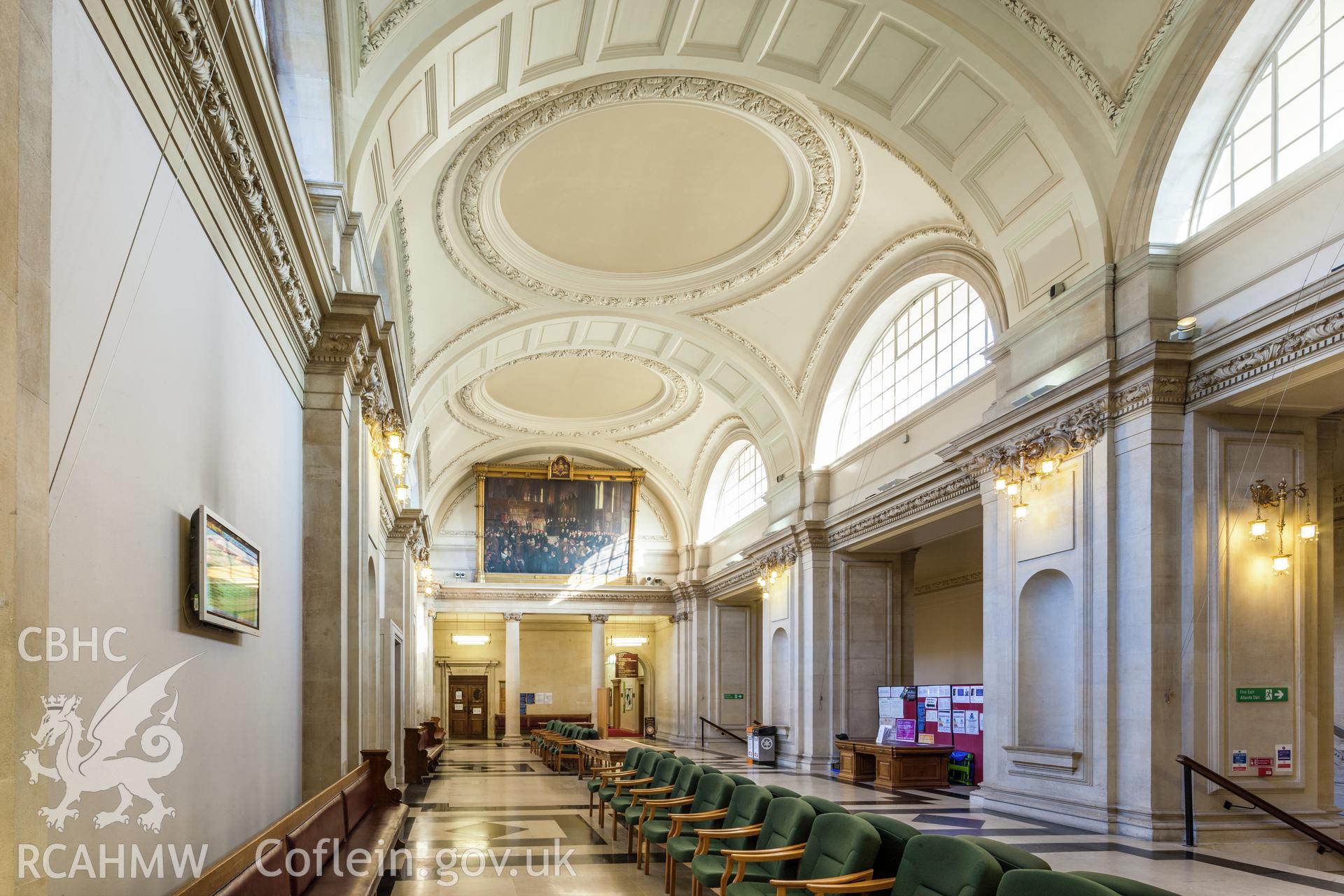 Interior, Courts Hall