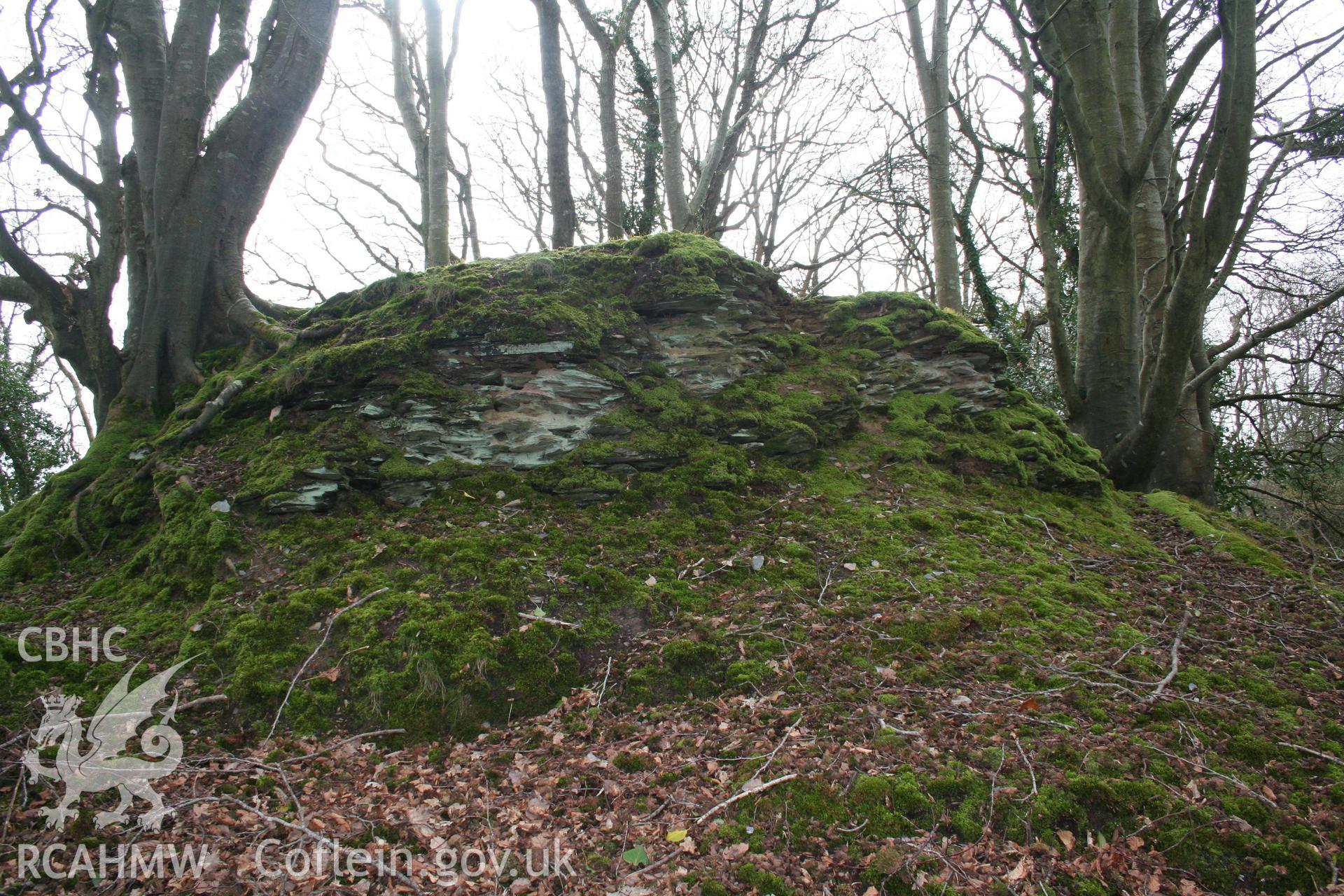 Investigators' Digital Photography of Nevern Castle, Pembrokeshire. March 2007.