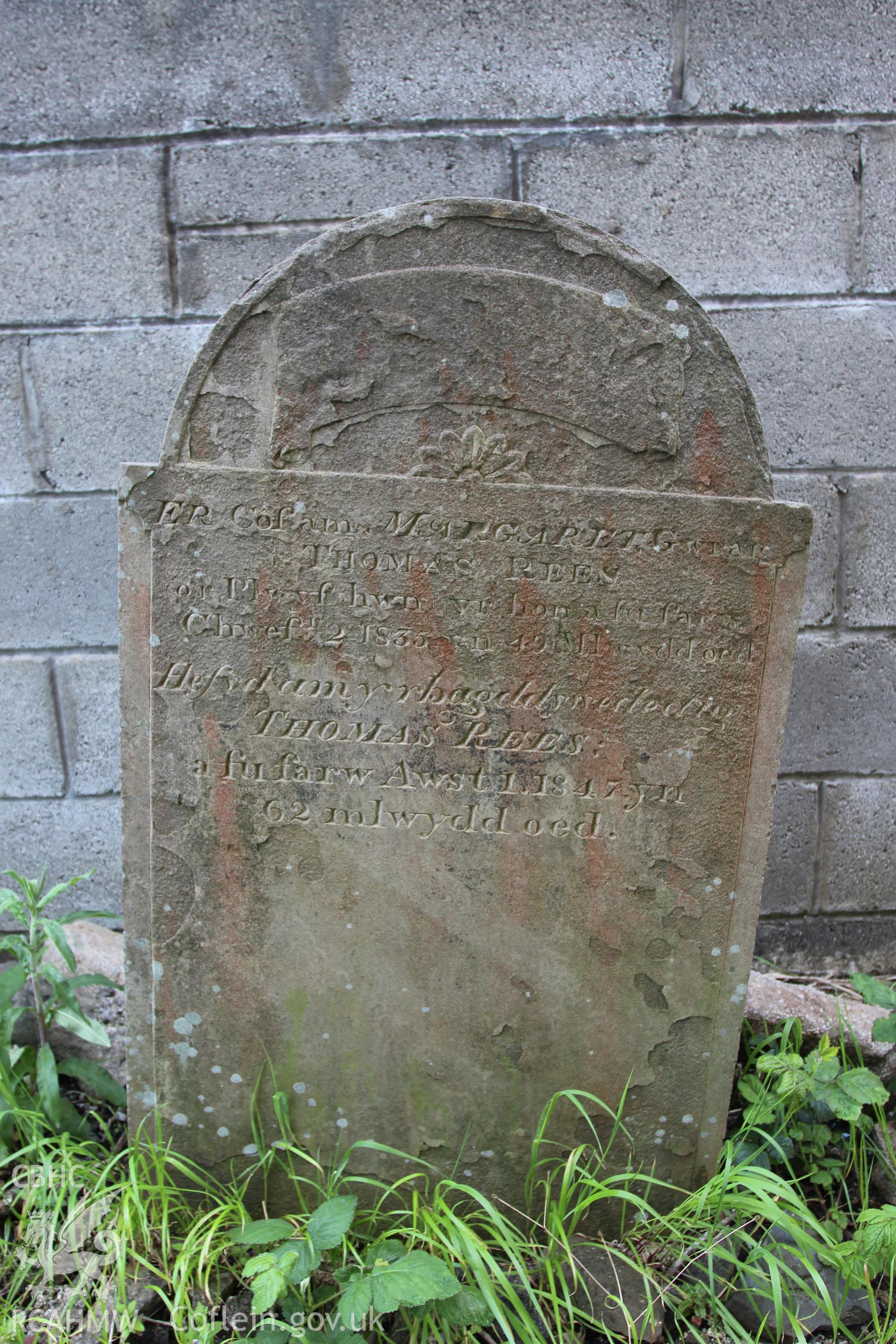 Detail of gravestone