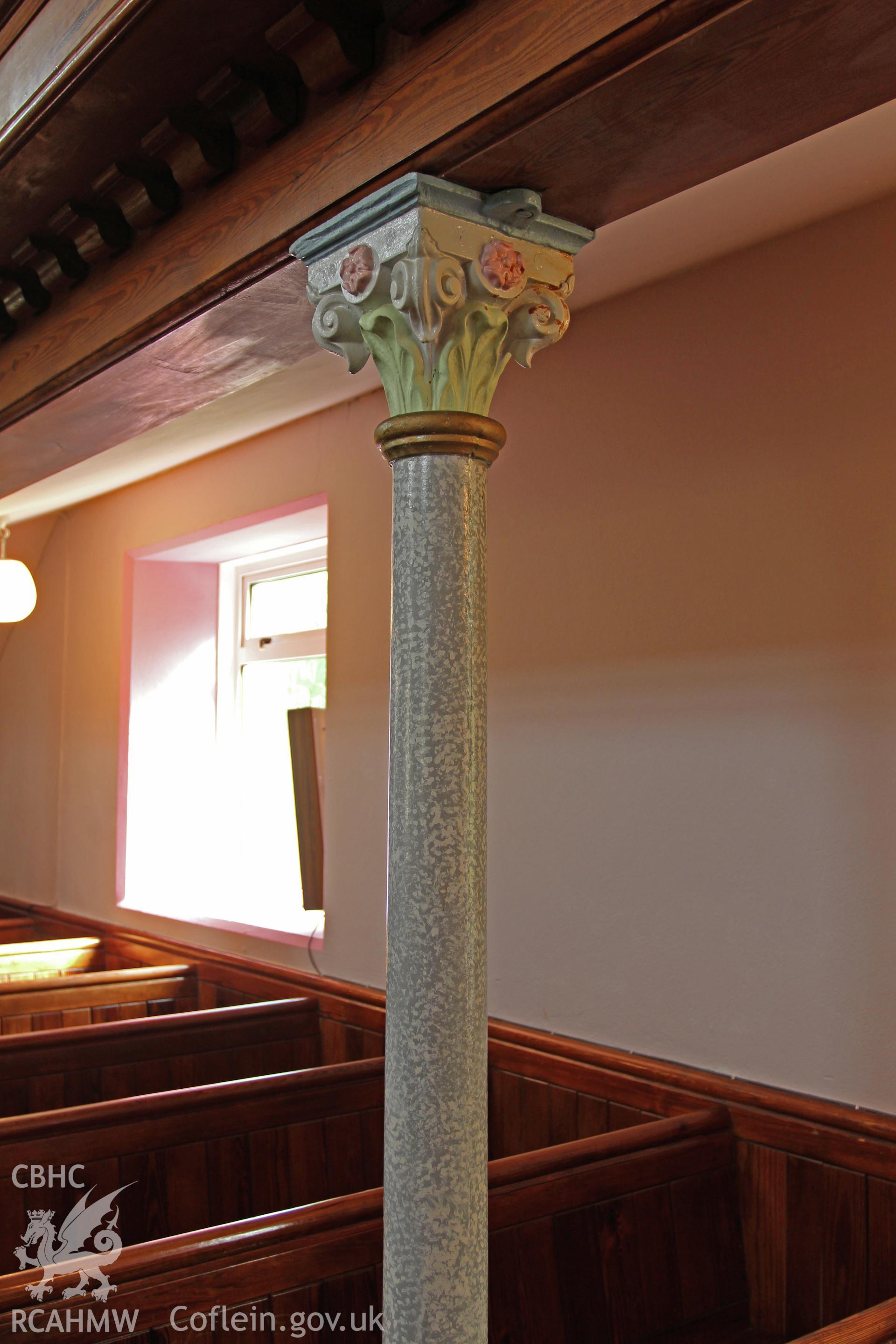 Detail of gallery column