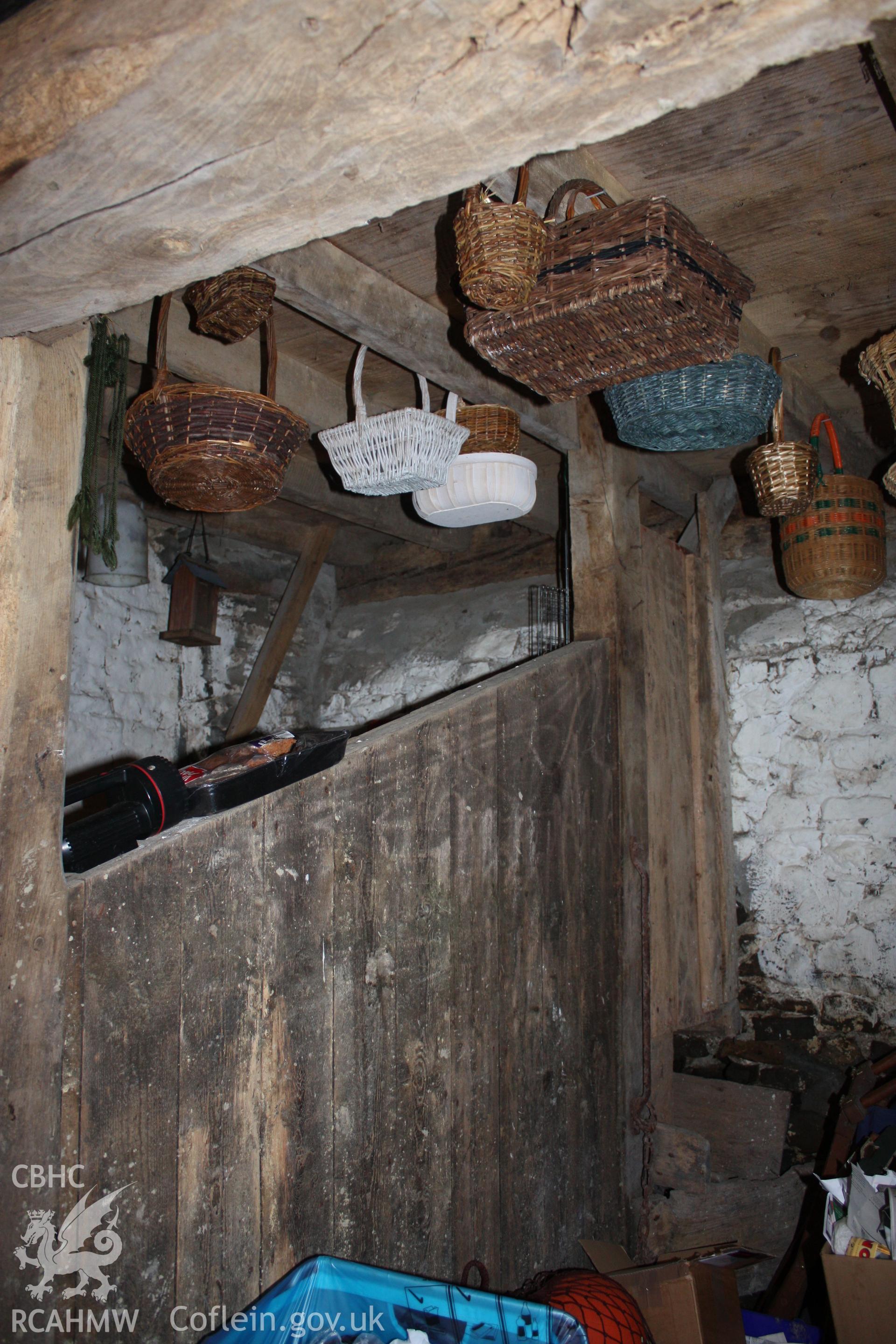 Interior stable/cow-house doorway.