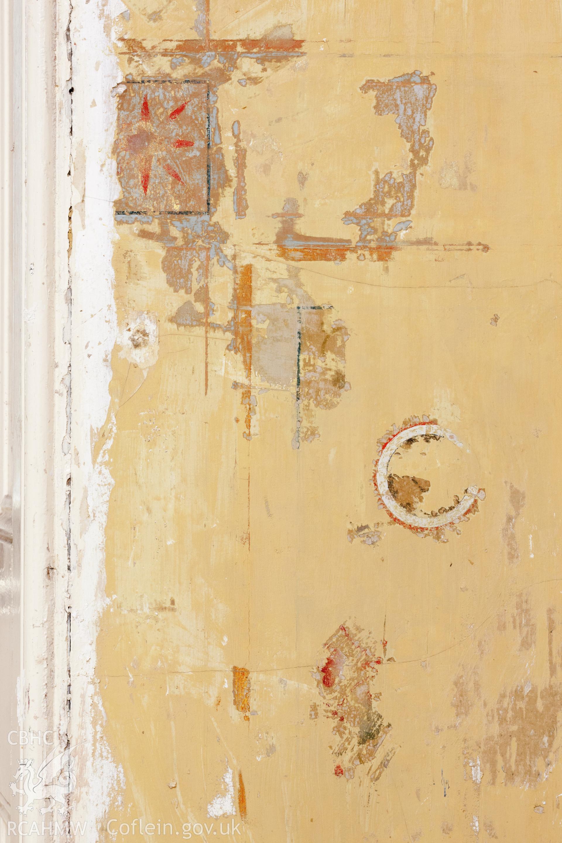 First floor, fragment of wall decoration