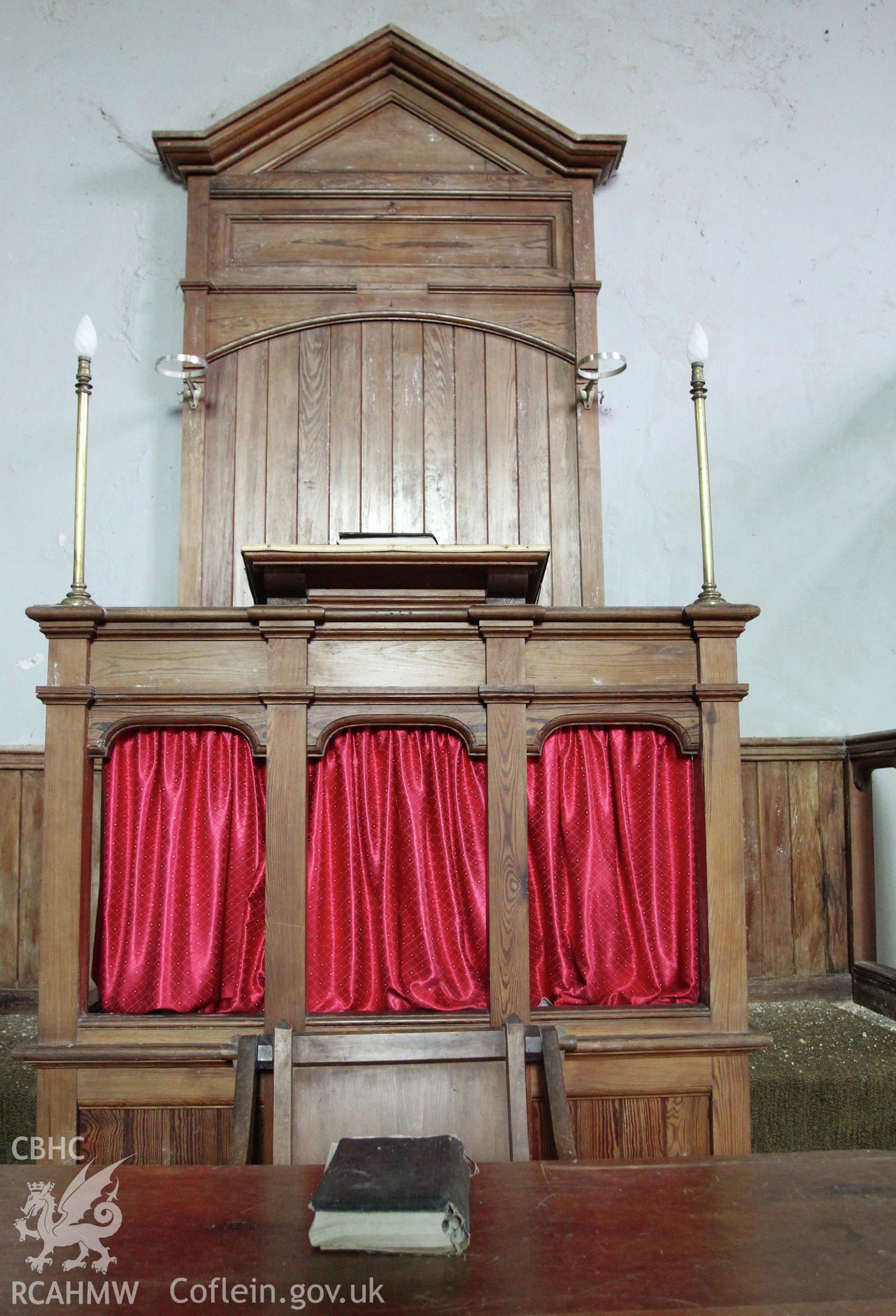 Detail of pulpit