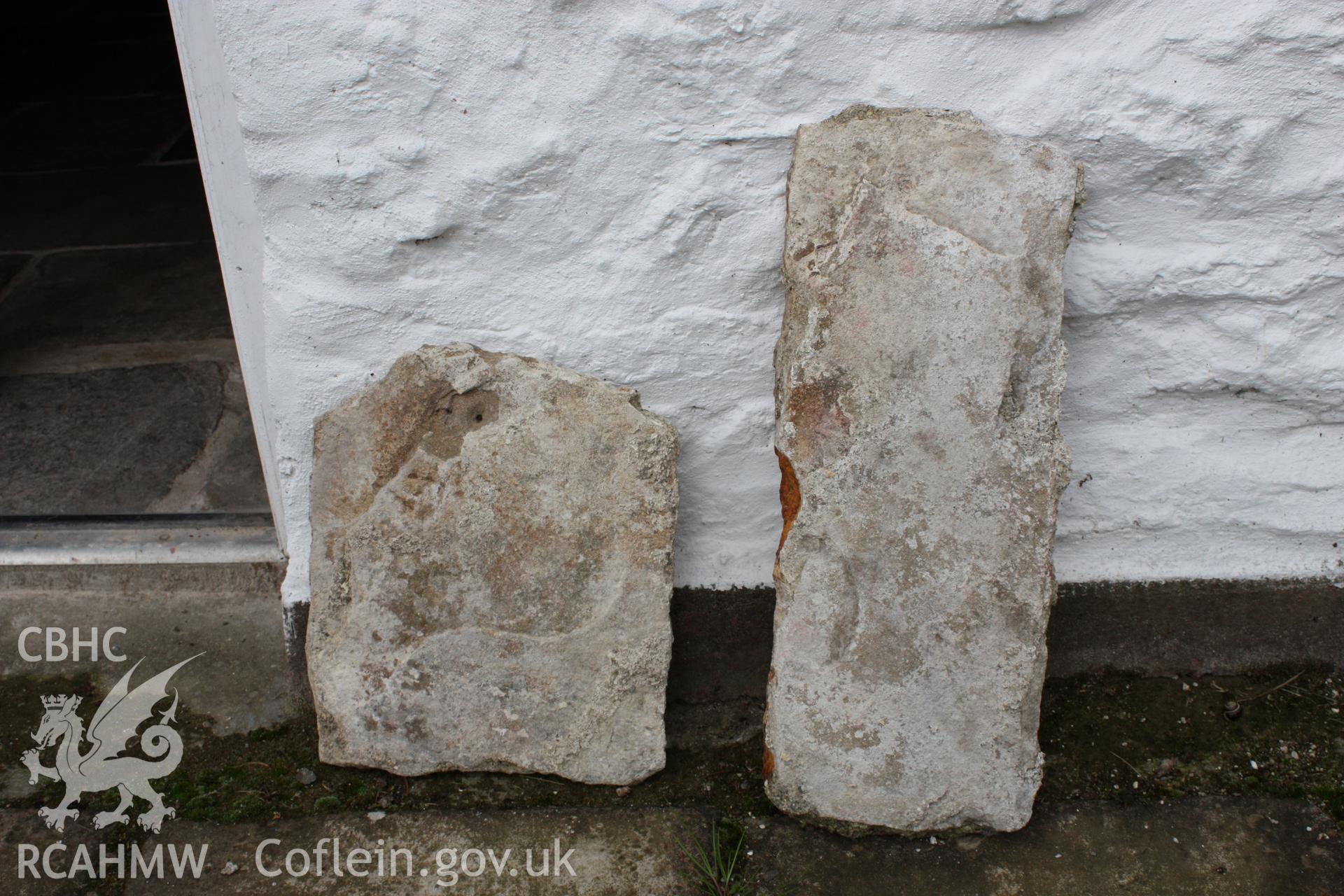 Roof tiles .