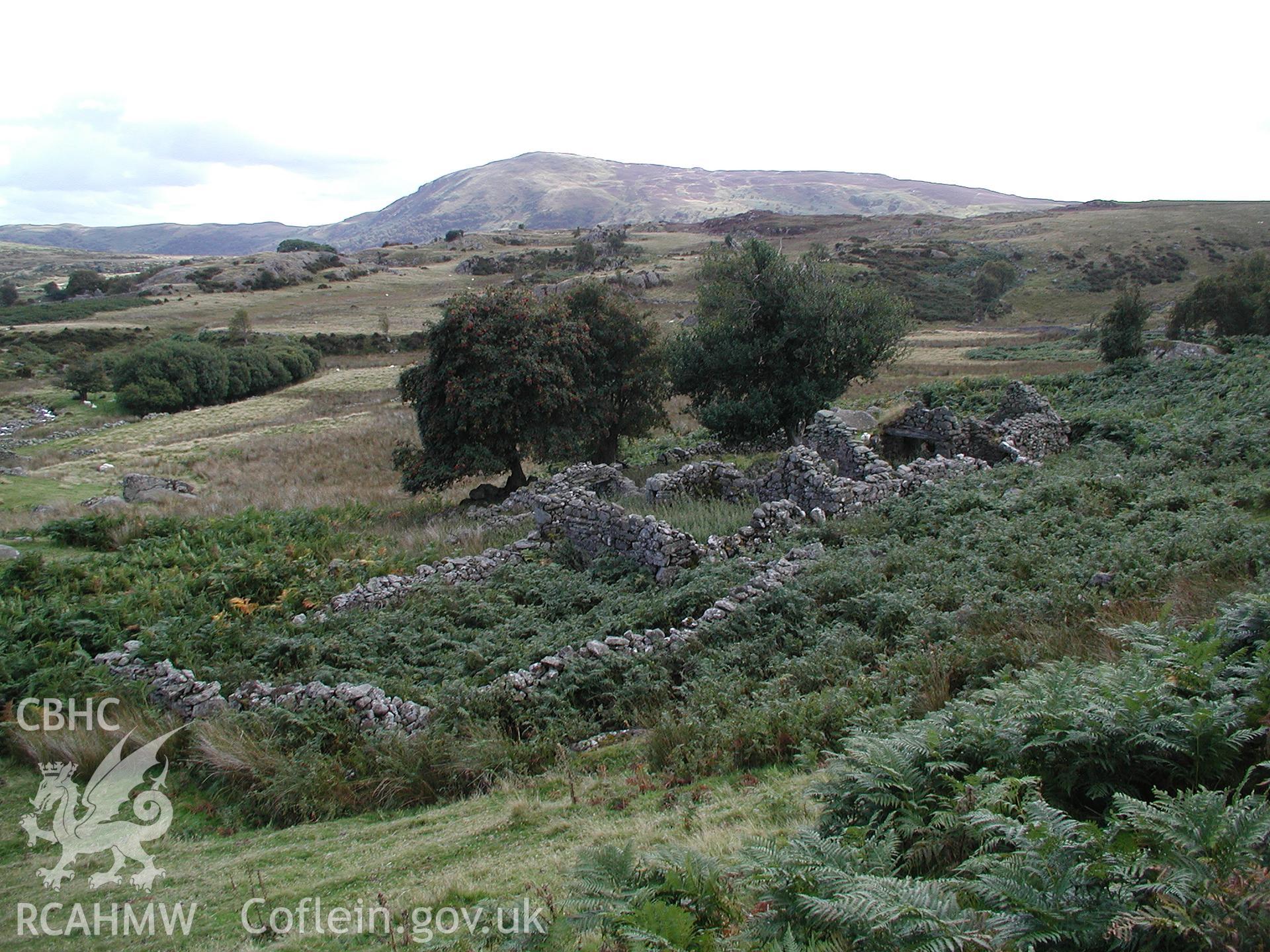Digital photograph of Maen Eira Farmhouse taken on 09/09/2003 by Cambrian Archaeological Projects during the Eastern Snowdonia Upland Survey