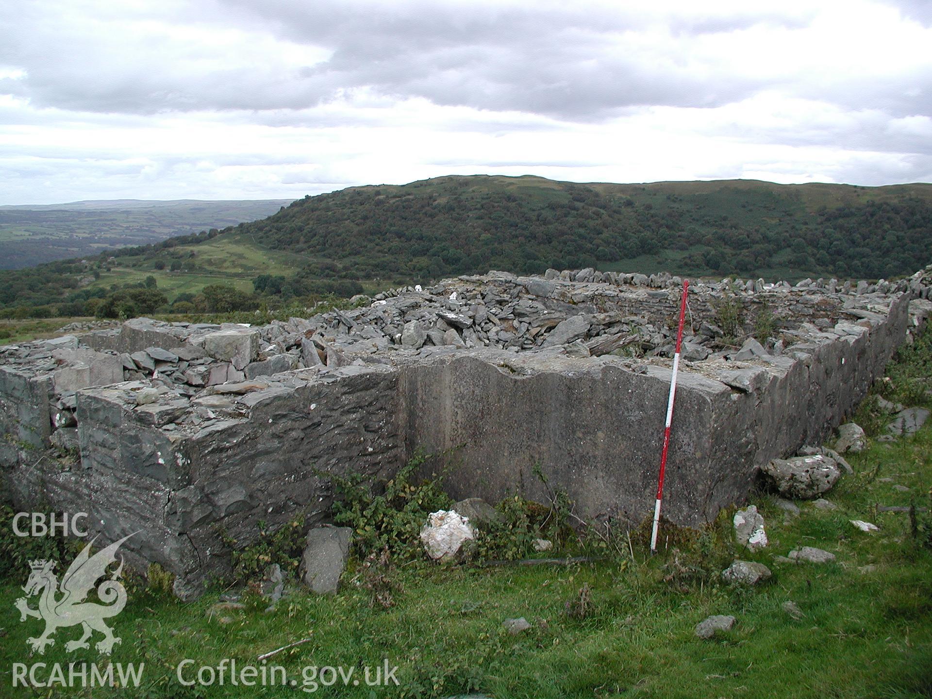 Digital photograph of Soar Independent Chapel taken on 09/09/2003 by Cambrian Archaeological Projects during the Eastern Snowdonia Upland Survey