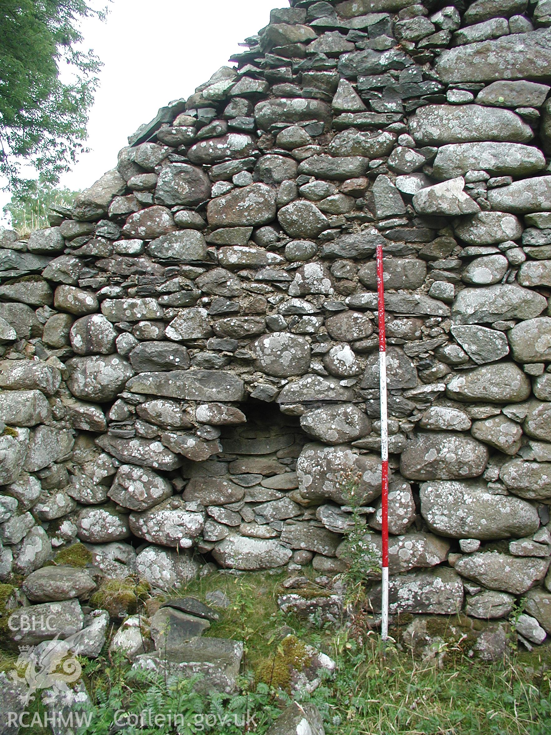 Digital photograph of Pont Newydd Cottage taken on 28/08/2003 by Cambrian Archaeological Projects during the Eastern Snowdonia Upland Survey