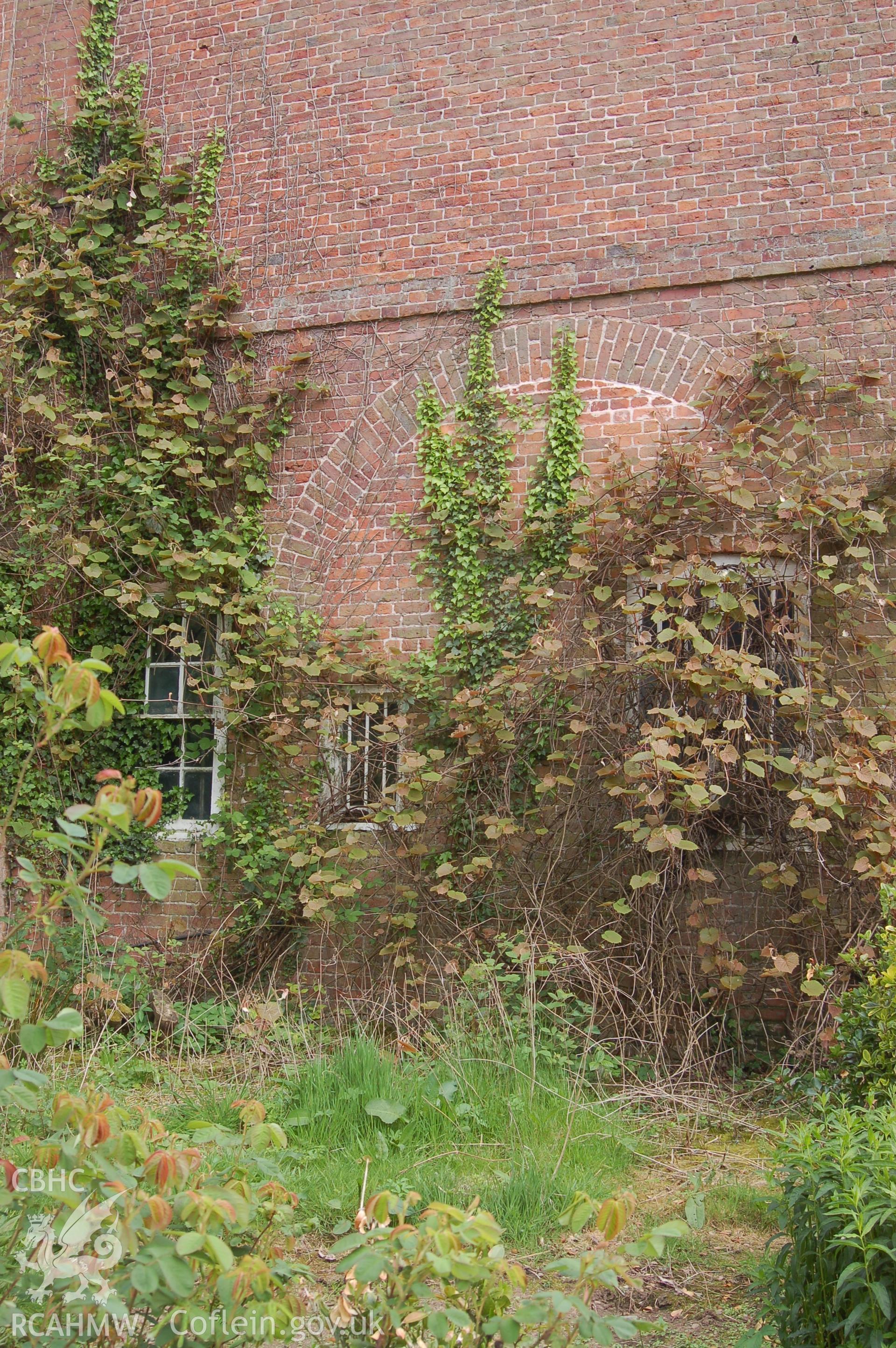 Digital colour photograph showing Iscoyd Park (exterior, walled garden),  received in the course of Emergency Recording case ref no RCS2/1/2257.