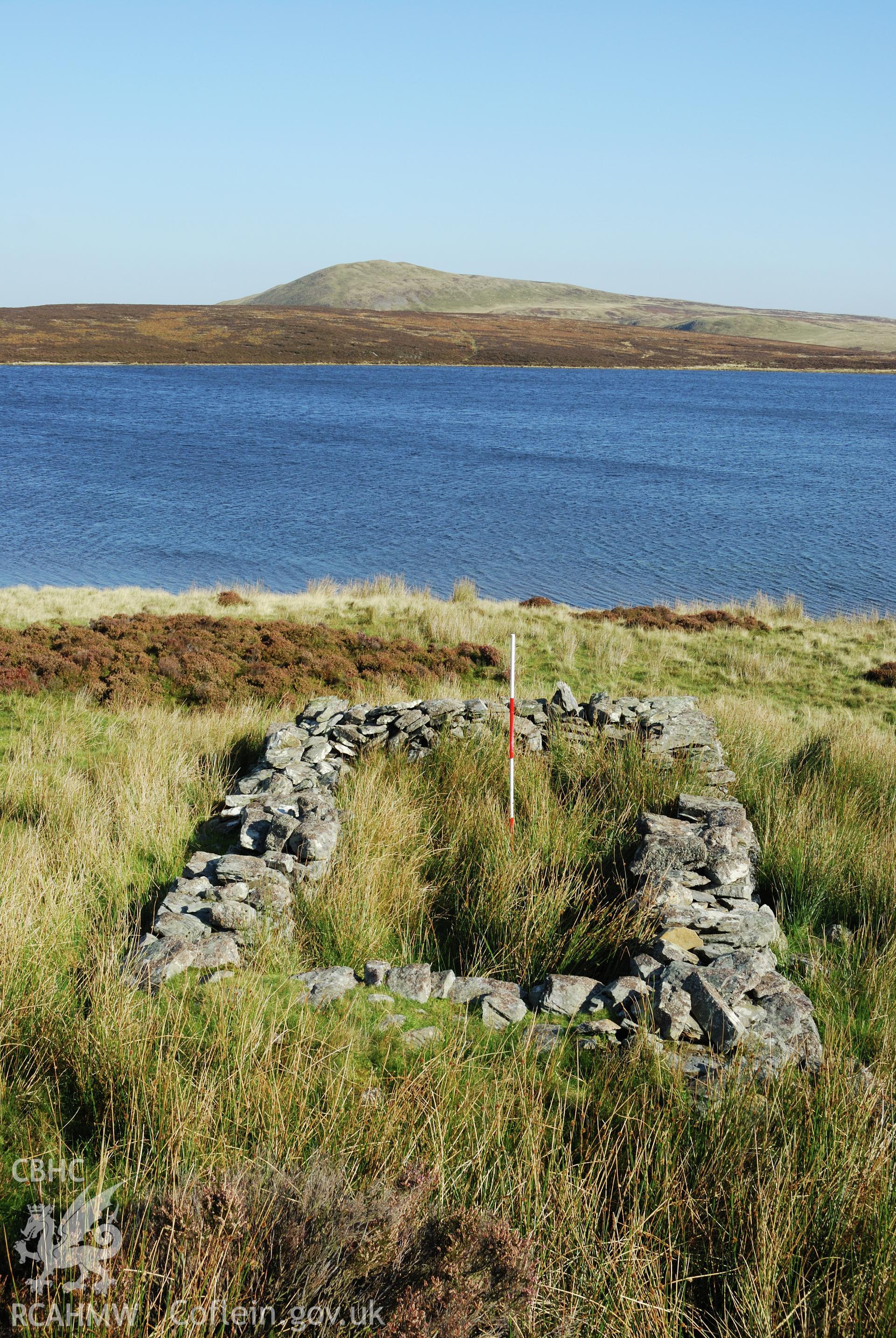 View looking N, with Glaslyn lake in background