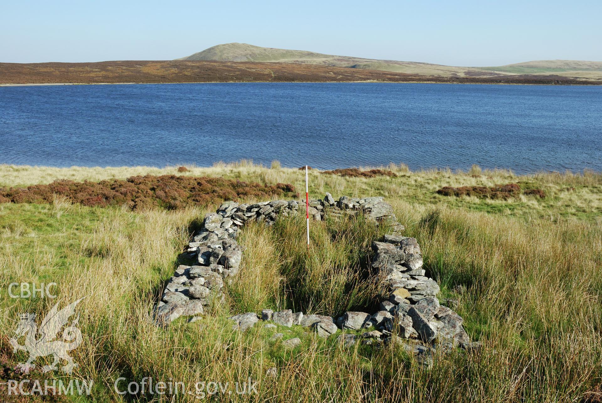 View looking N, with Glaslyn lake in background
