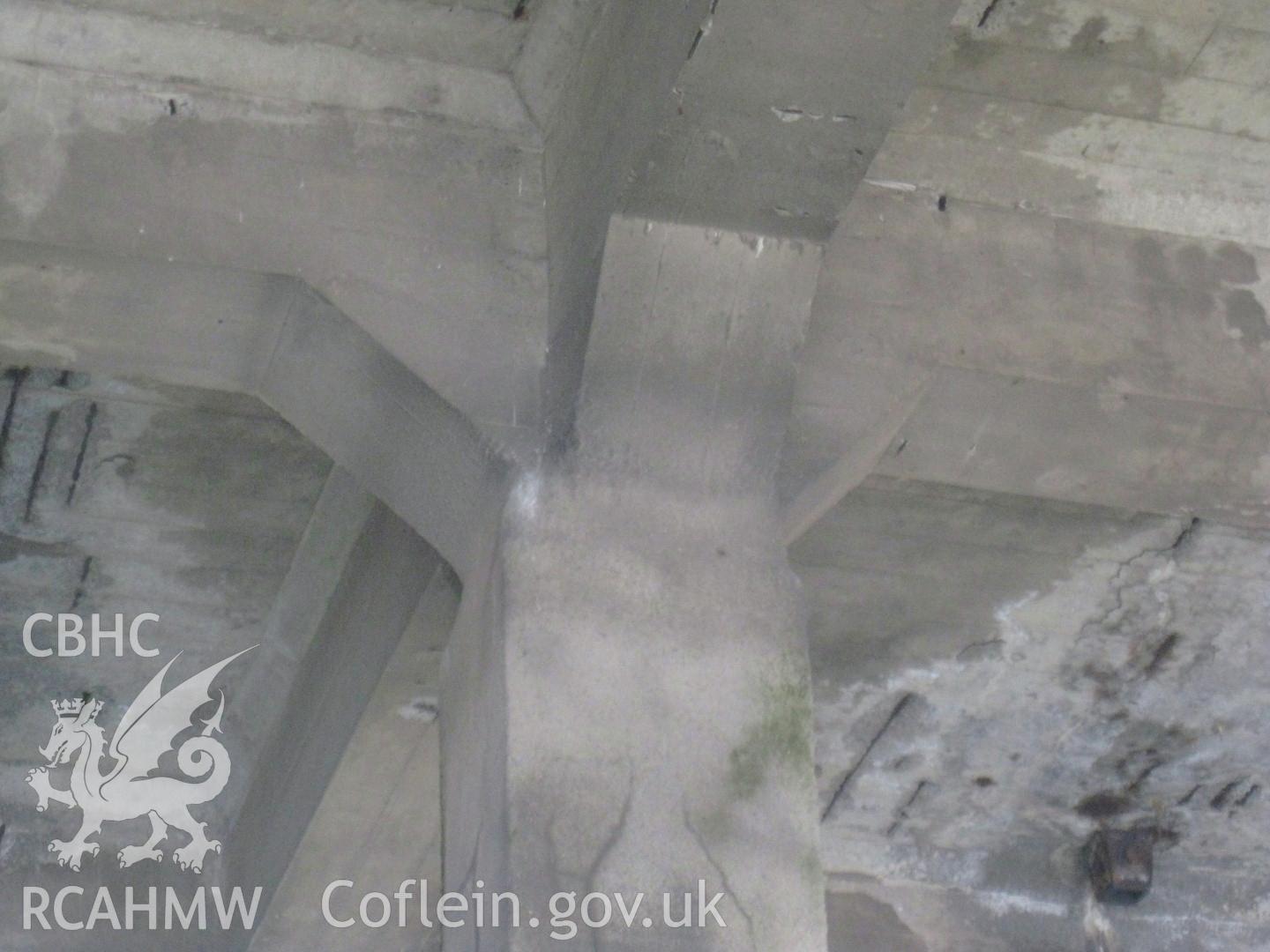 Colour photo showing view of Foryd Bridge taken by Amgylchedd Environment and deposited with NMRW as a condition of planning consent.