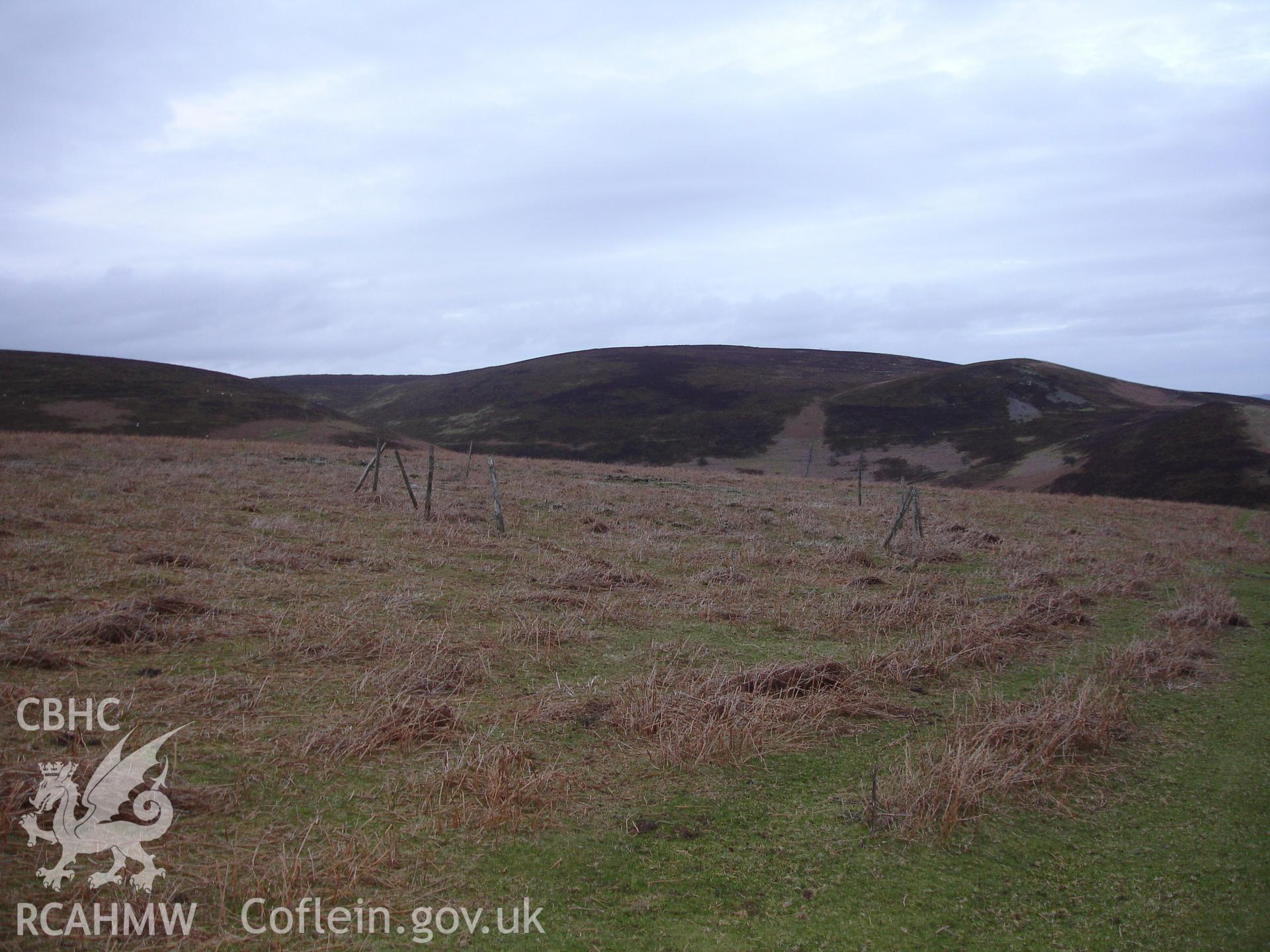Digital colour photograph of a sheep fold at Colva Hill taken on 21/02/2007 by R.P.Sambrook during the Gwaunceste Upland Survey undertaken by Trysor.