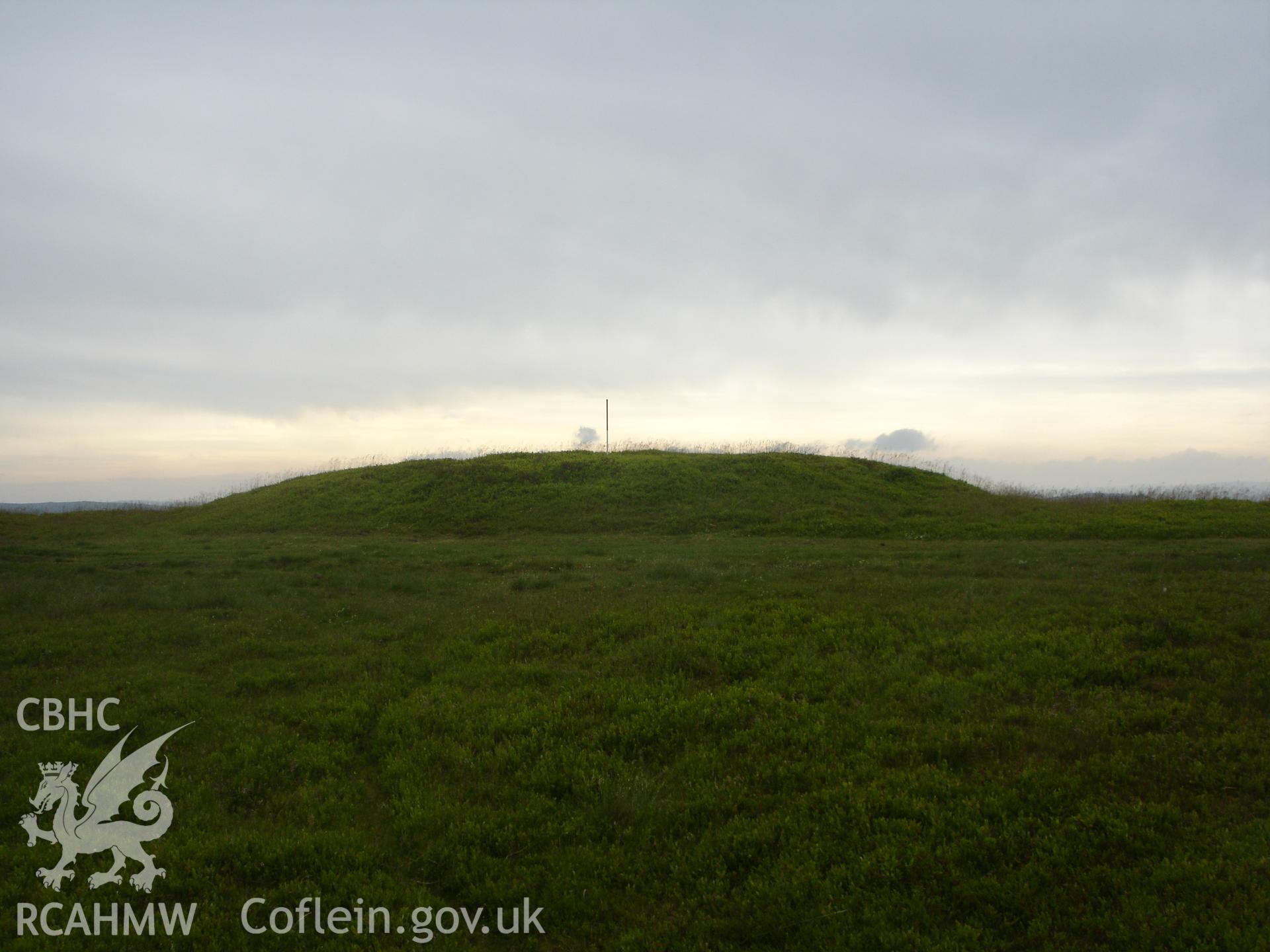 Digital colour photograph of Giants Grave barrow taken on 18/06/2006 by R.P.Sambrook during the Gwaunceste Upland Survey undertaken by Trysor.
