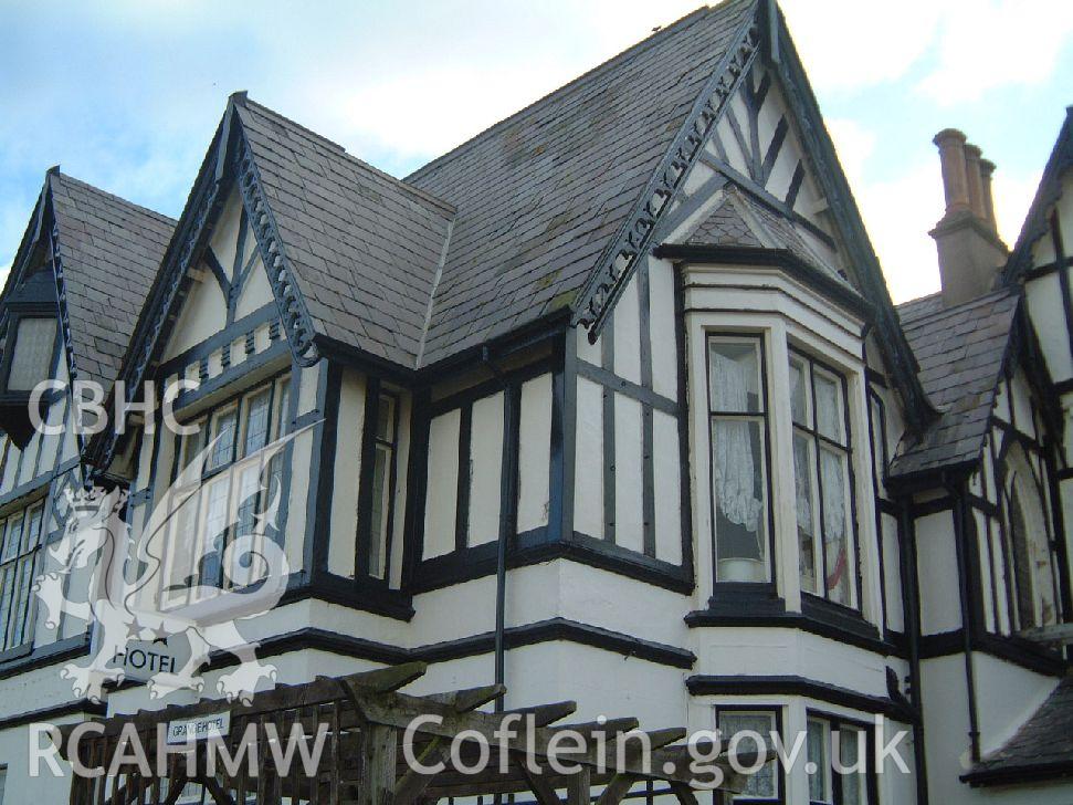 Colour photograph showing The Grange Hotel prior to the fire of 2008, produced by JP Architects.
