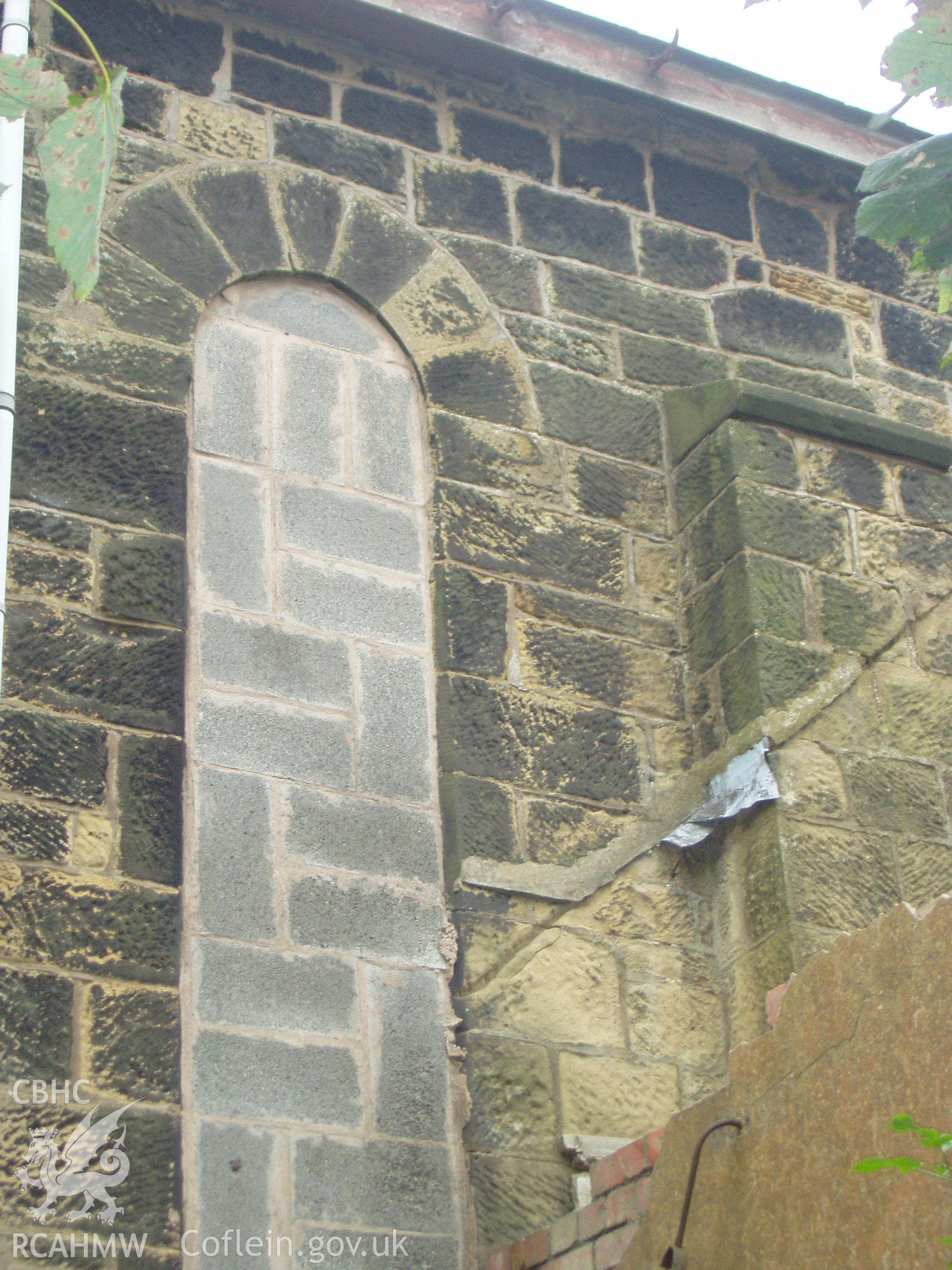 Bryn Seion Chapel, digital colour photograph showing exterior detail.