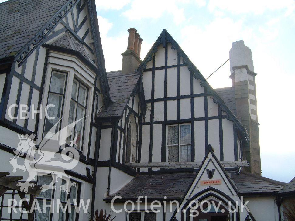 Colour photograph showing The Grange Hotel prior to the fire of 2008, produced by JP Architects.